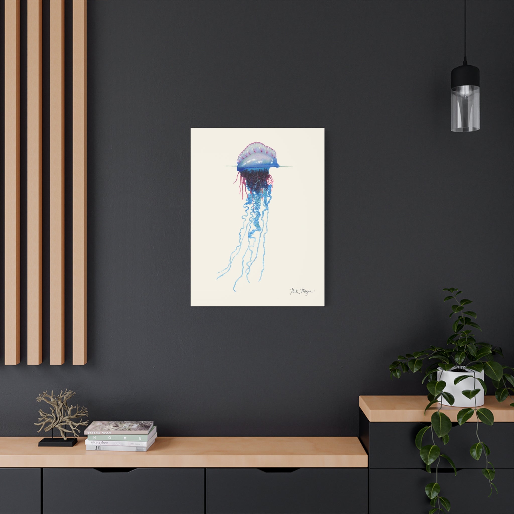 Portuguese Man O' War Canvas Print