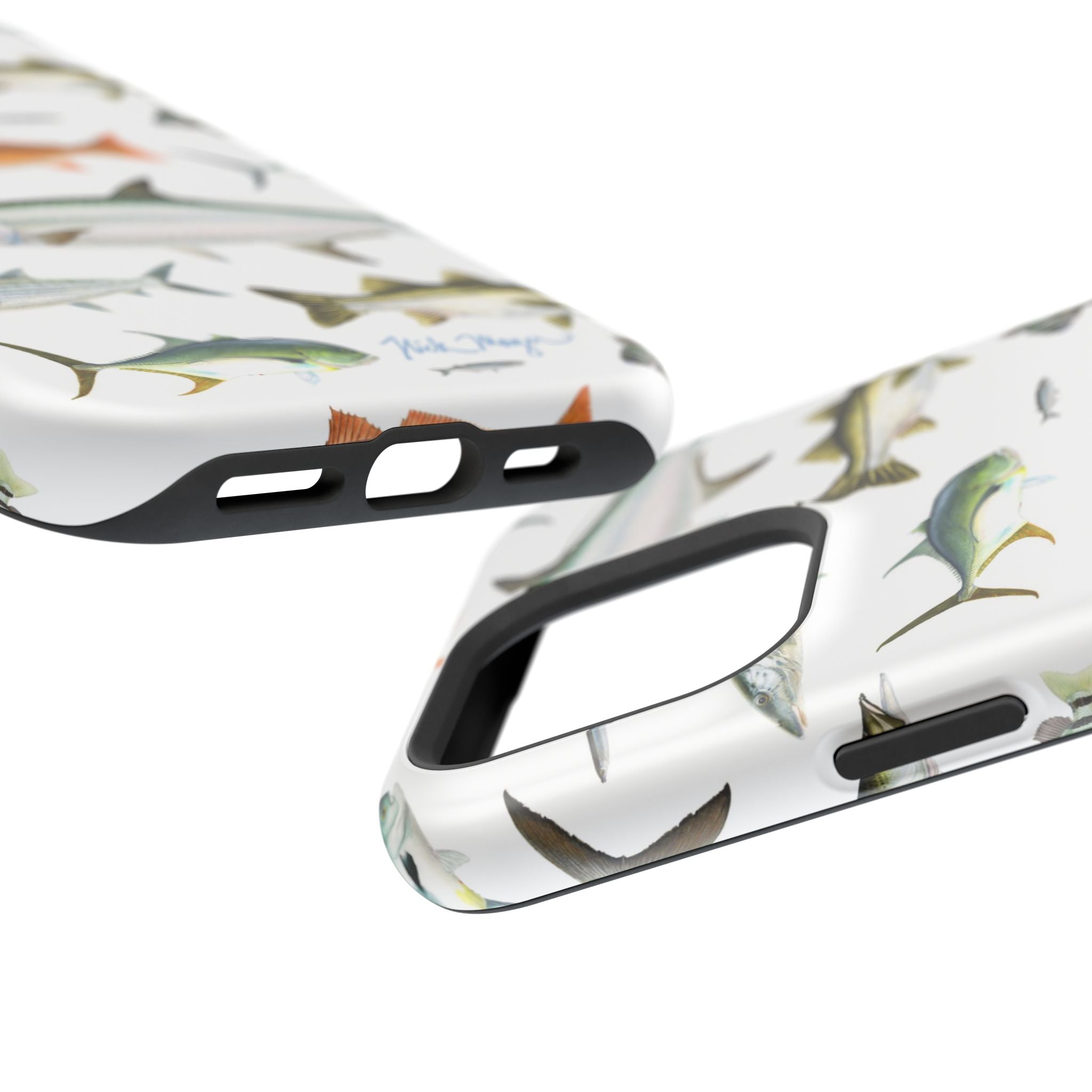 Southern Fish White MagSafe iPhone Case