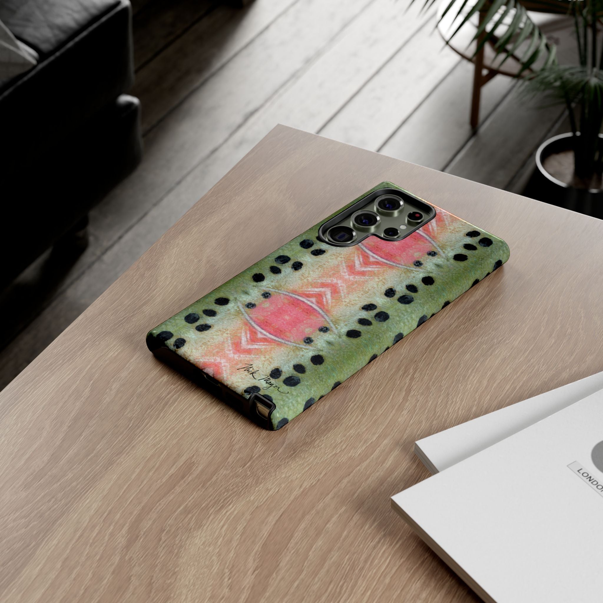 Rainbow Trout Pattern Phone Case (Samsung) Printify
