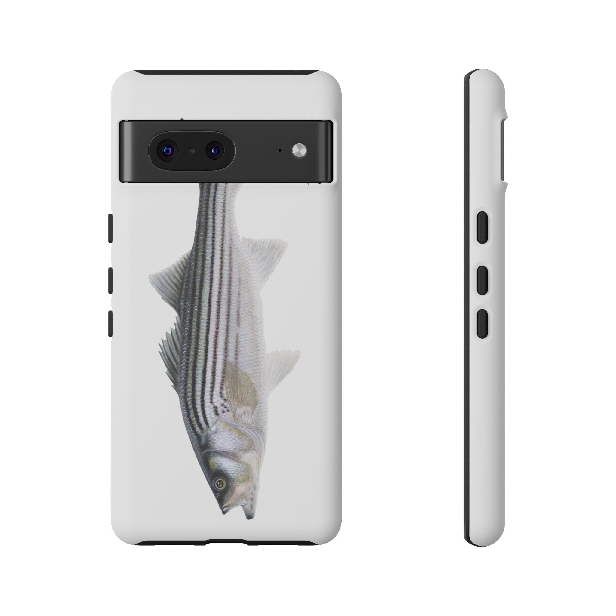 Schoolie Striper White Phone Case (Samsung) Printify