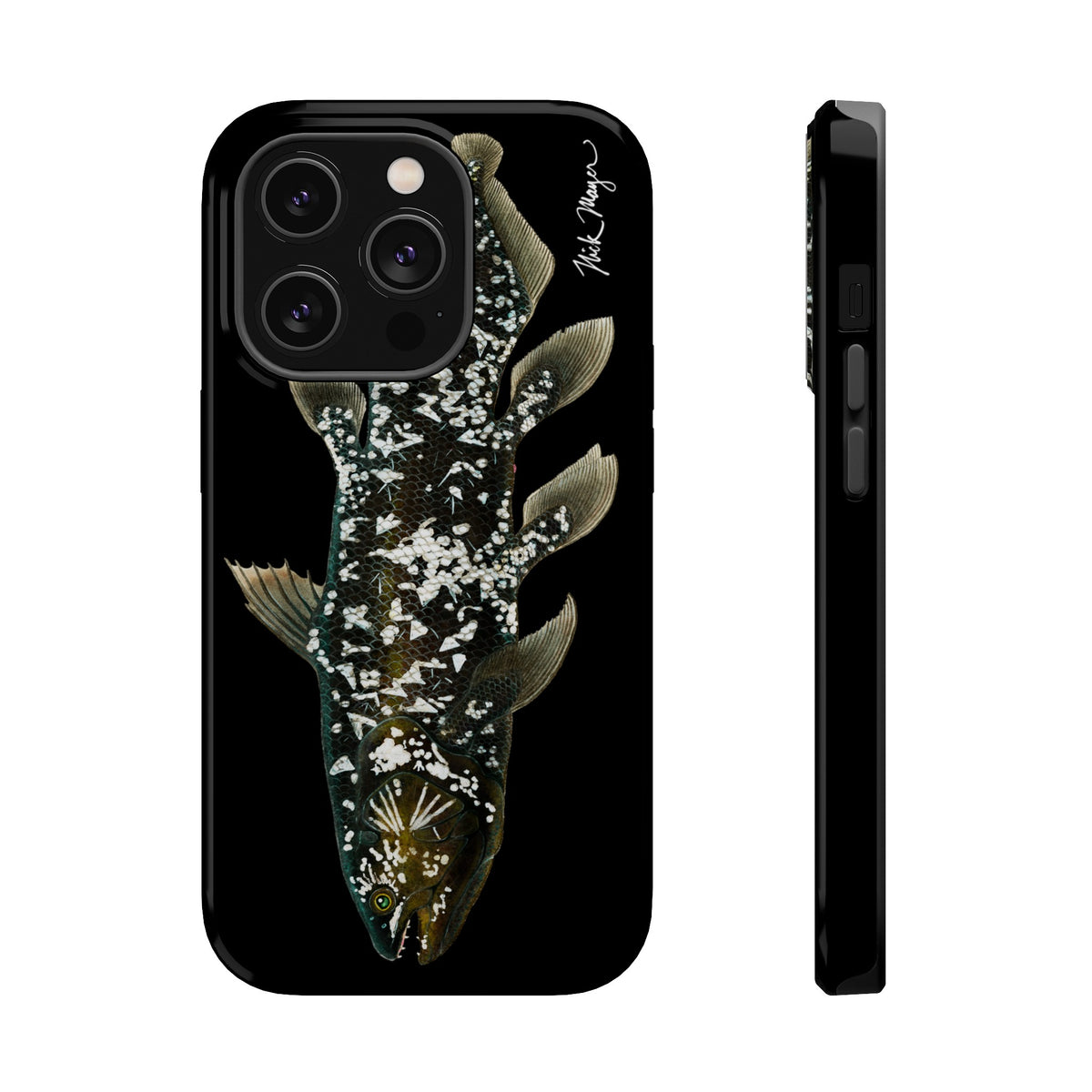 Coelacanth MagSafe Black iPhone Case