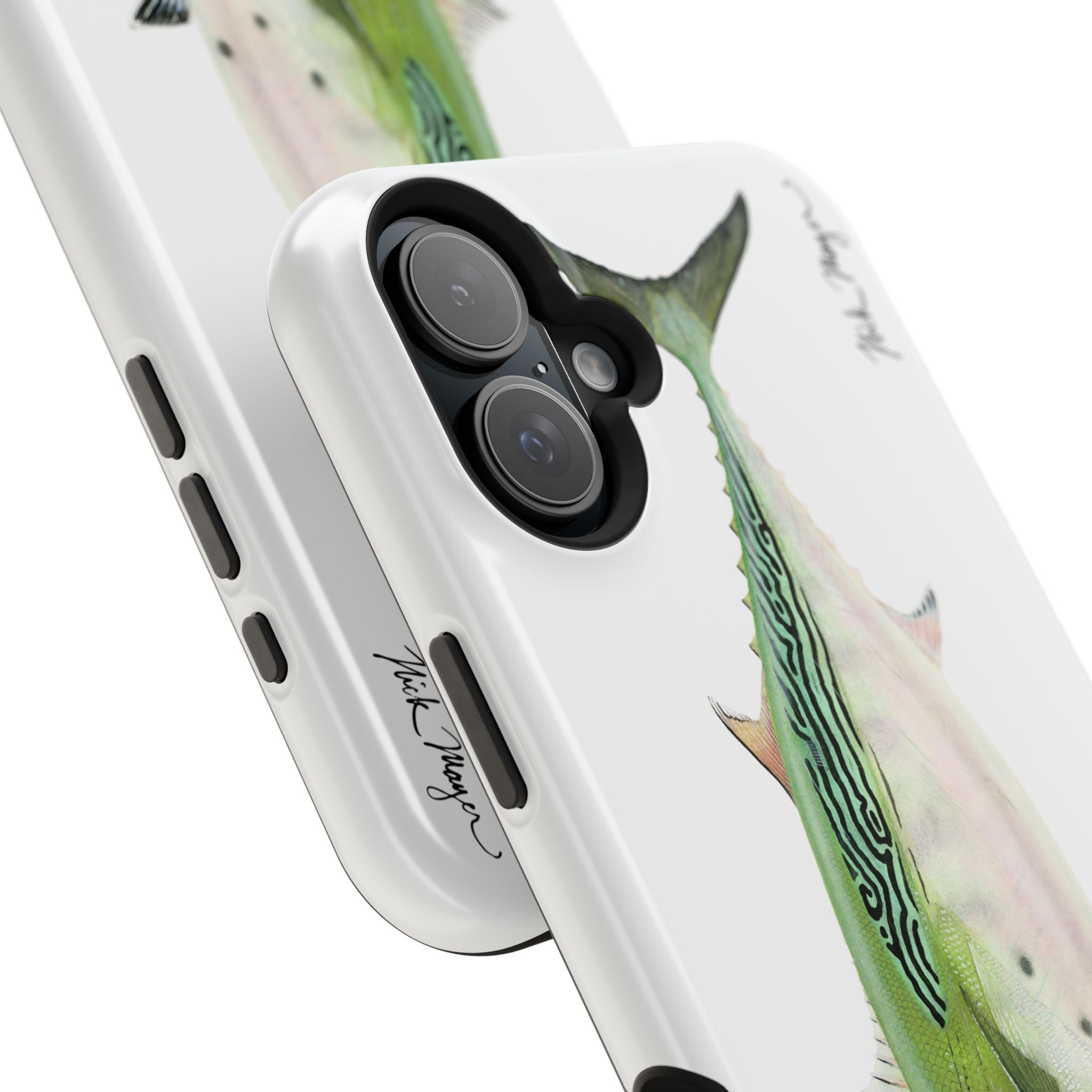 Albie MagSafe White iPhone Case