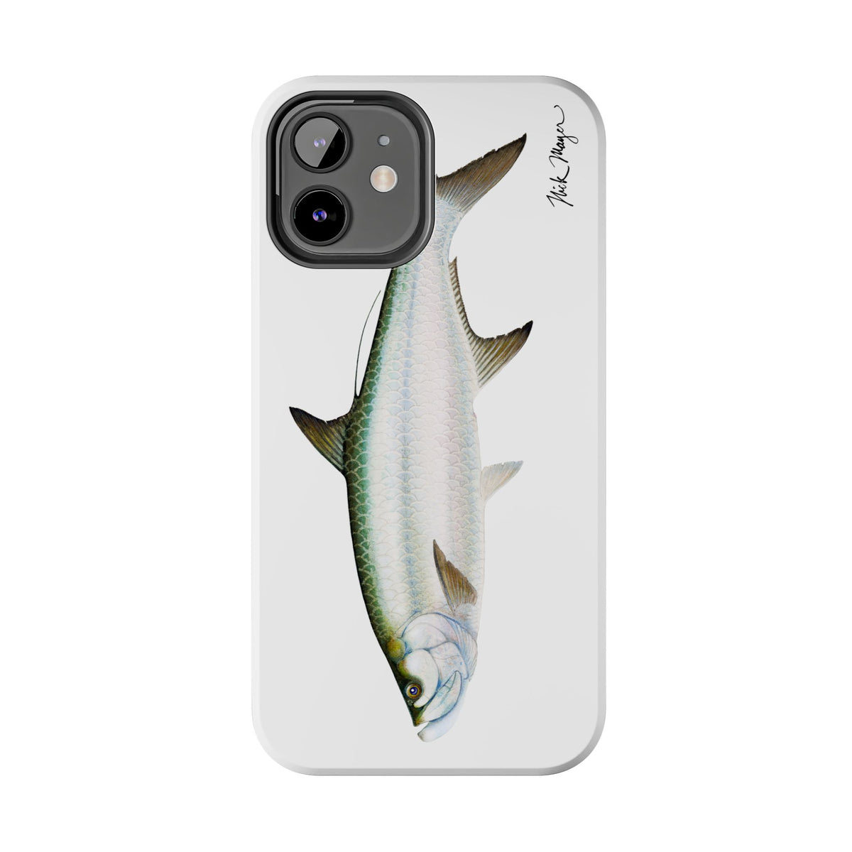 Tarpon White Phone Case (iPhone) Printify
