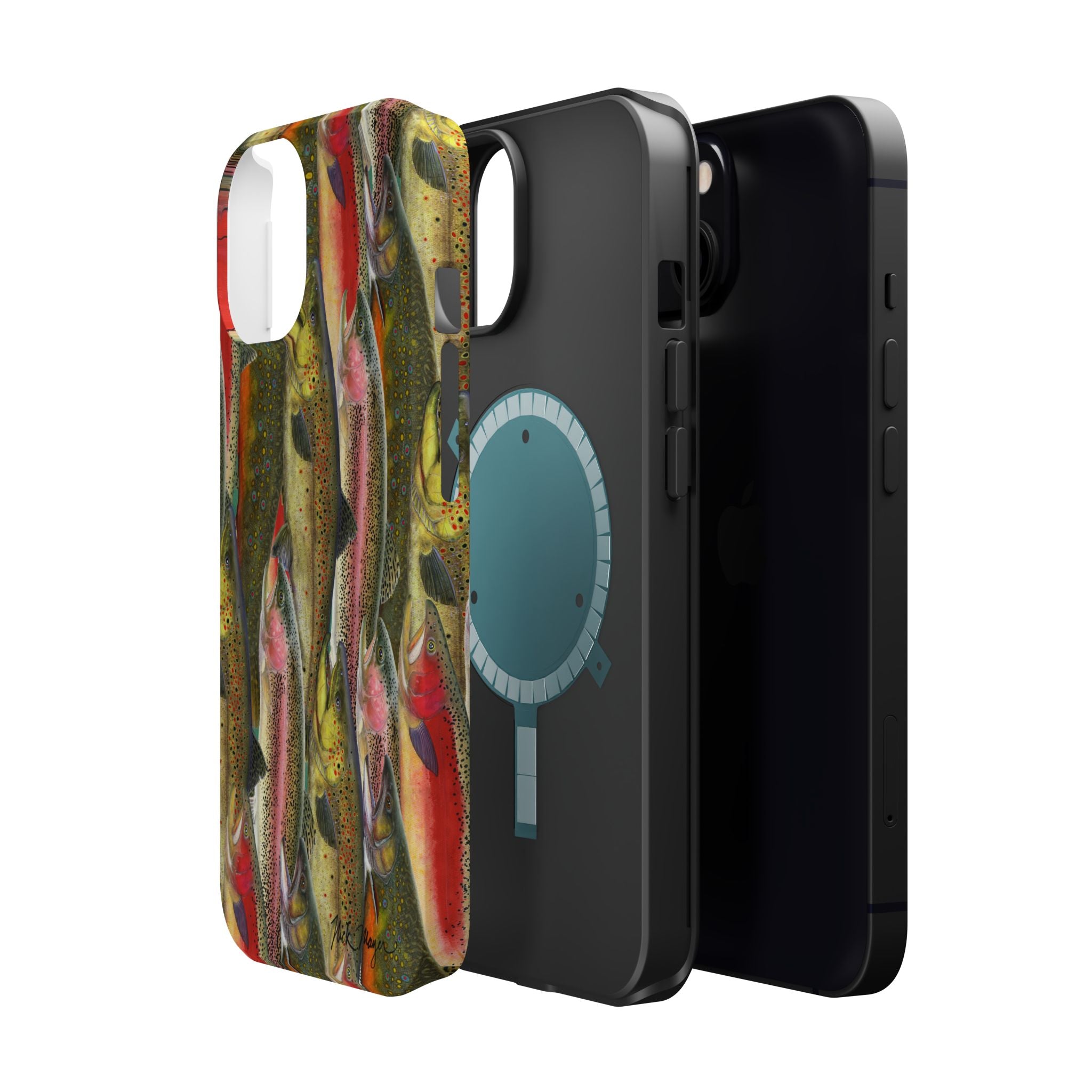 Trout Angler MagSafe iPhone Case