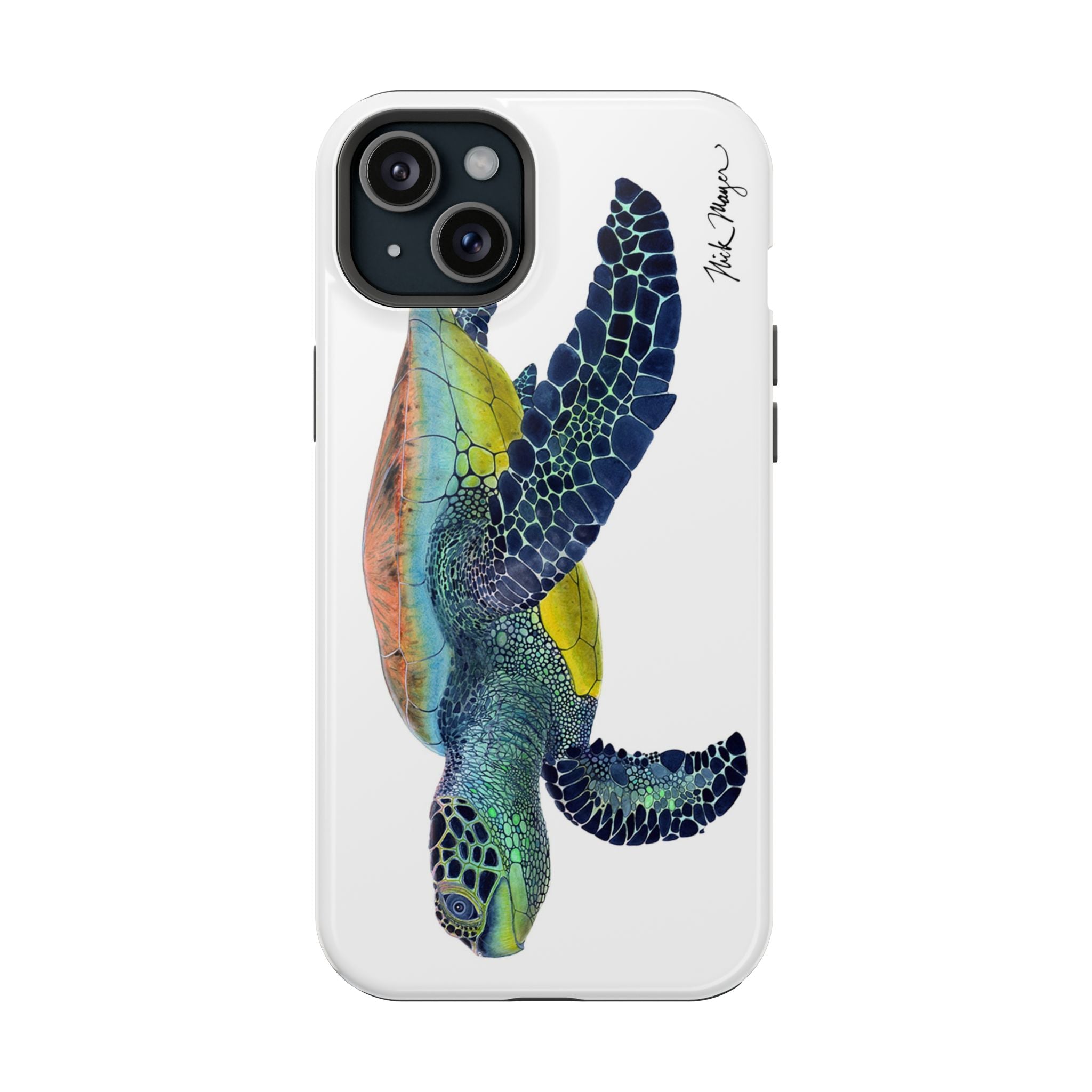 Green Sea Turtle II MagSafe iPhone Case
