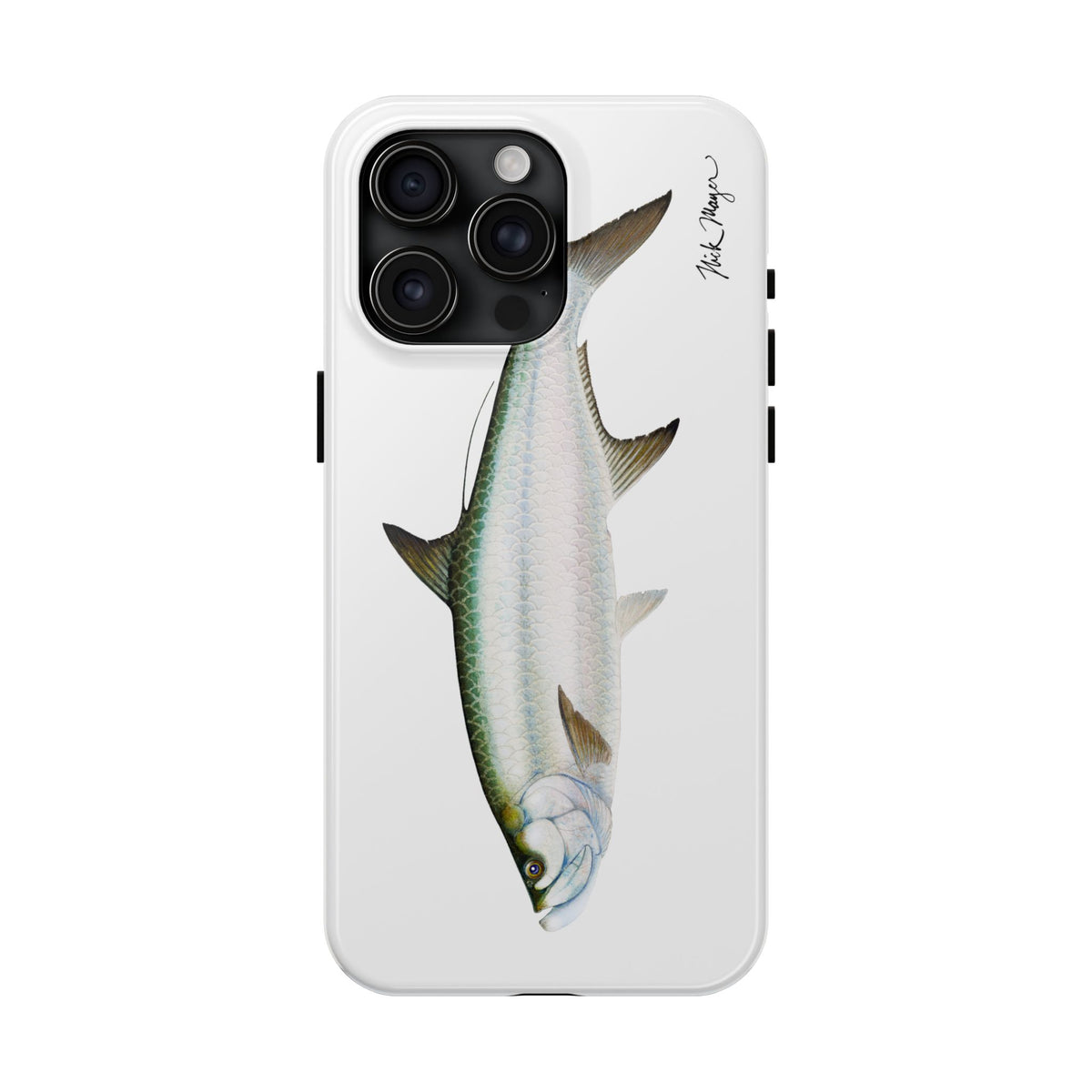 Tarpon White Phone Case (iPhone) Printify
