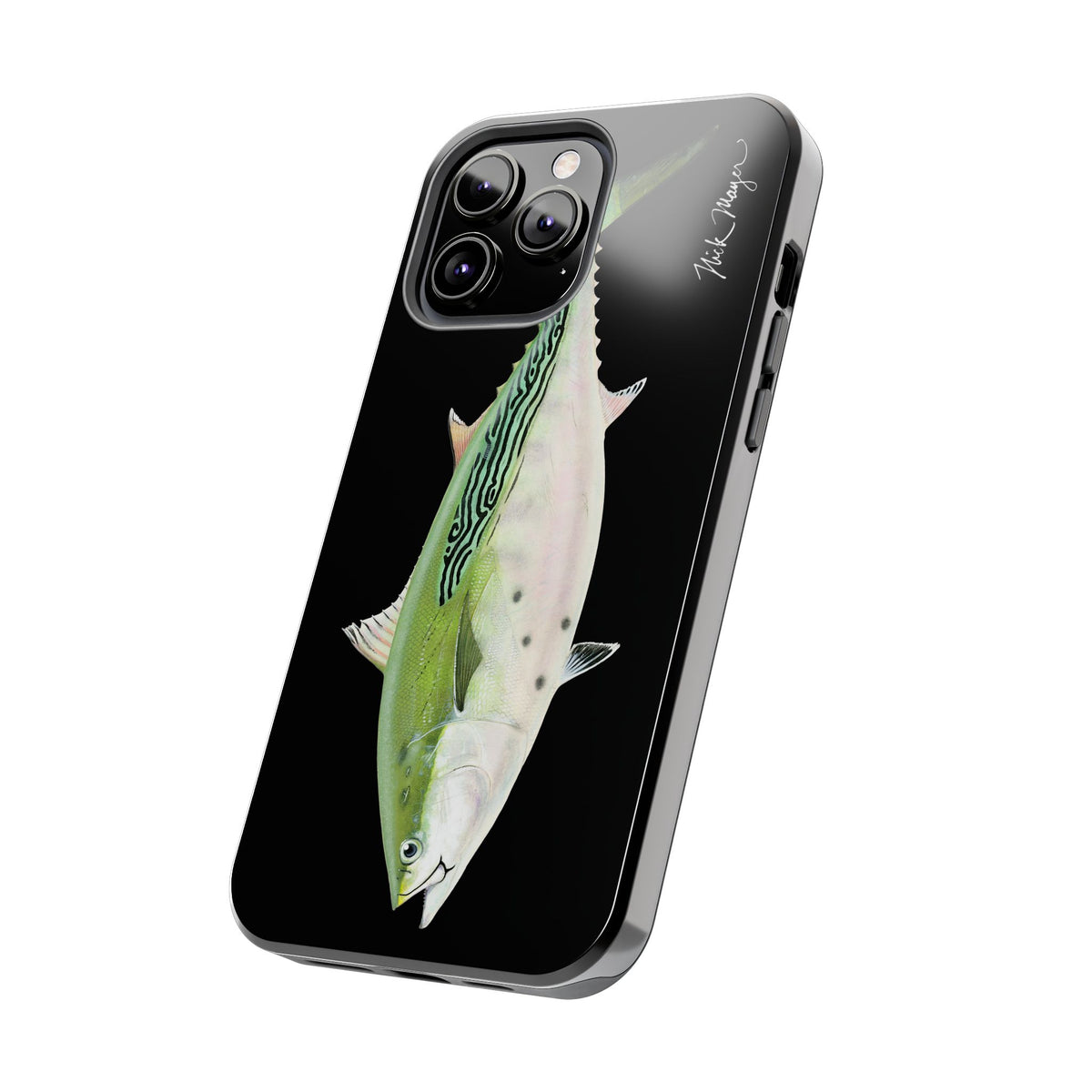 Albie Black Phone Case (iPhone) Printify