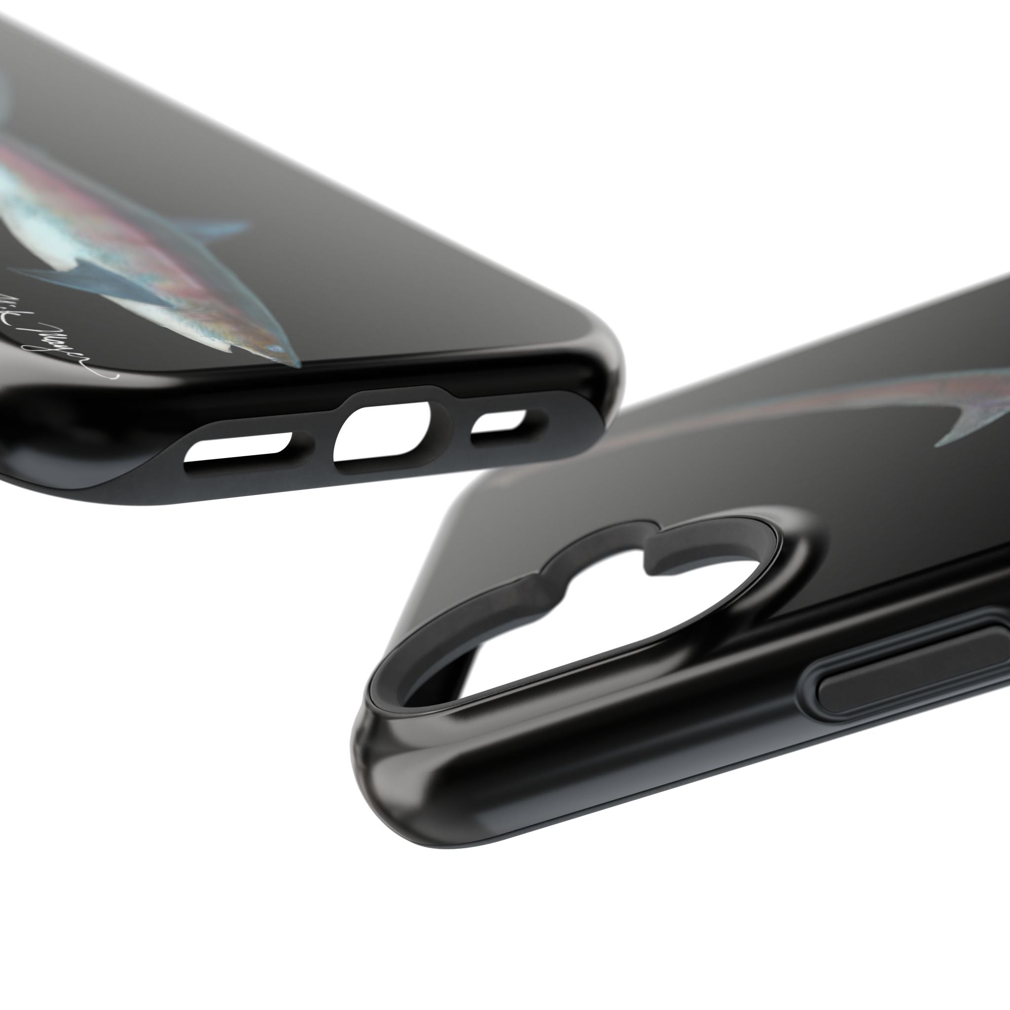 Thresher Shark MagSafe Black iPhone Case