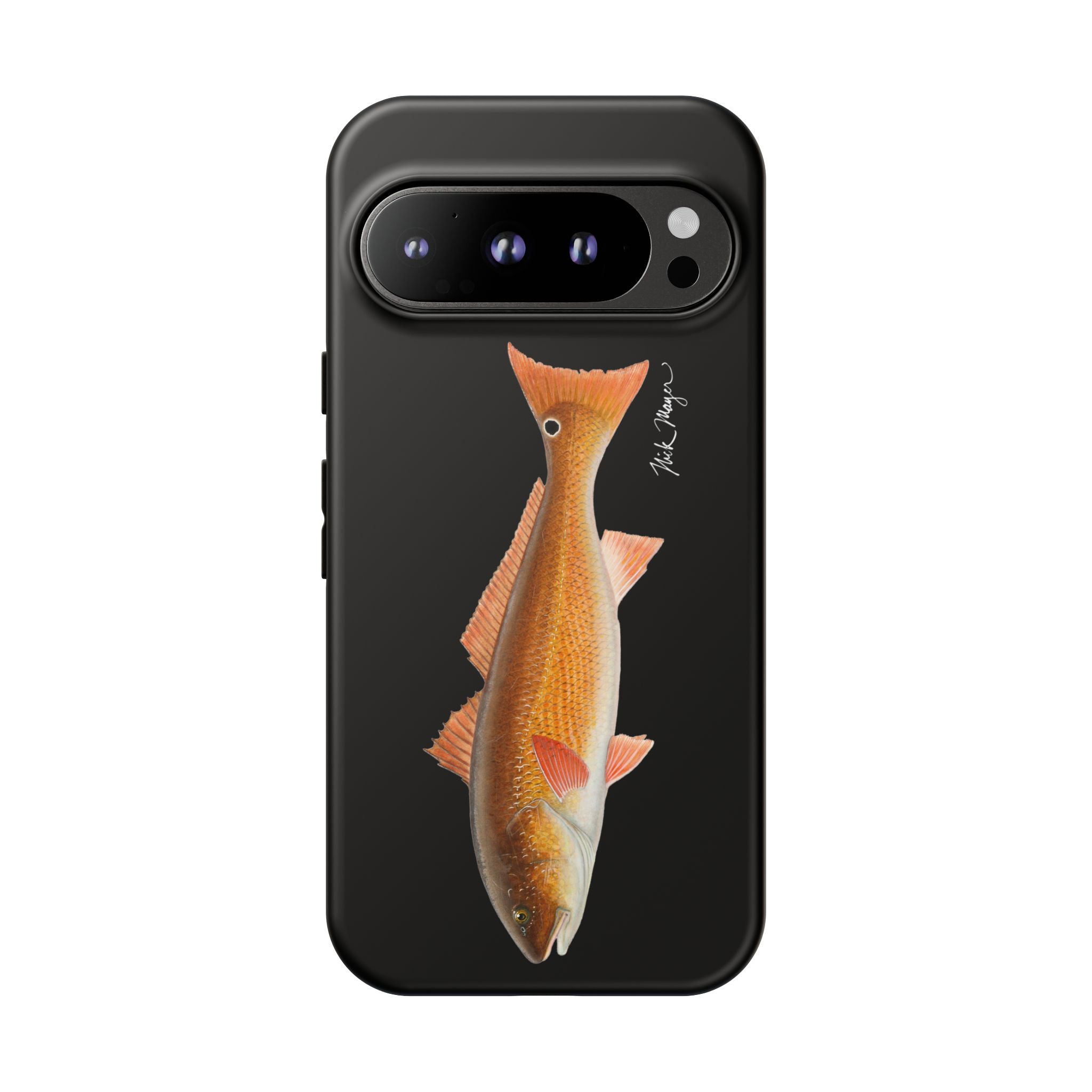 Redfish Black Phone Case (Samsung) Printify