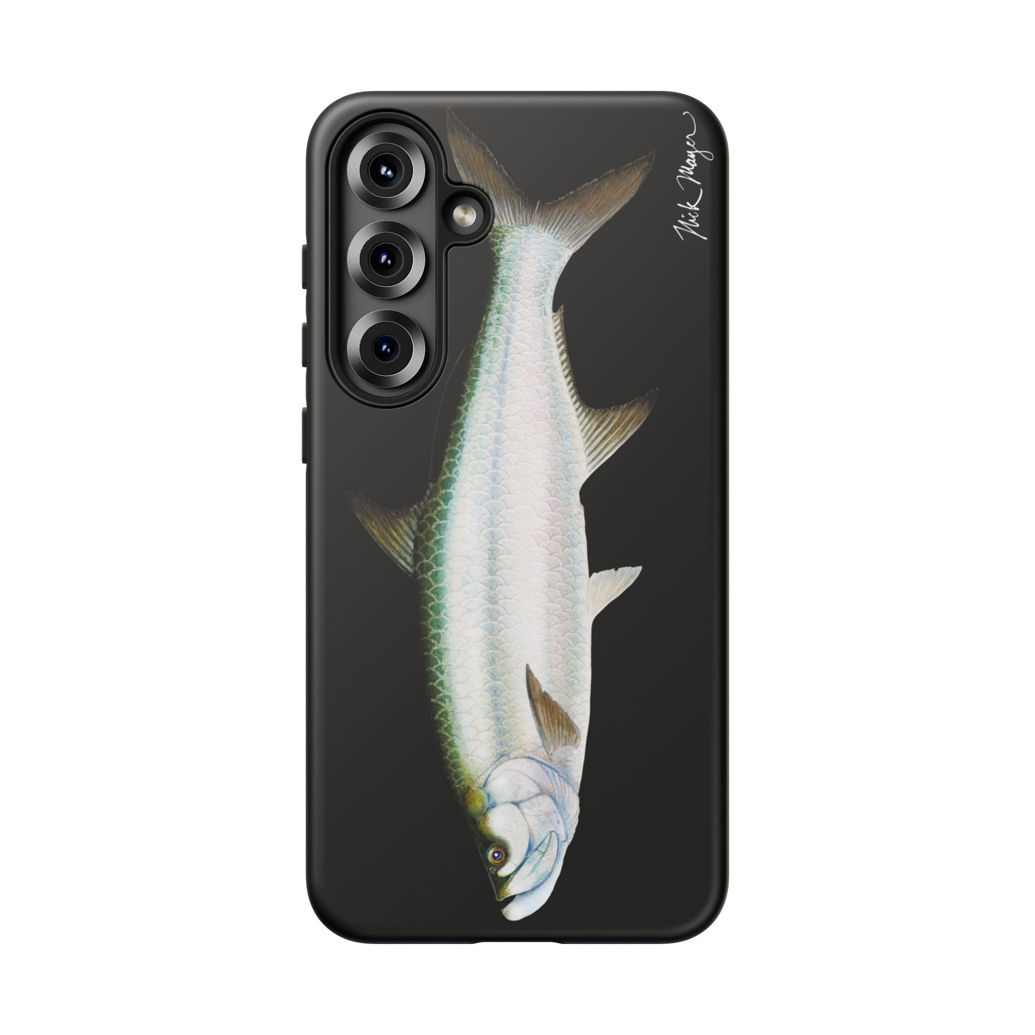 Tarpon Black Phone Case (Samsung) Printify