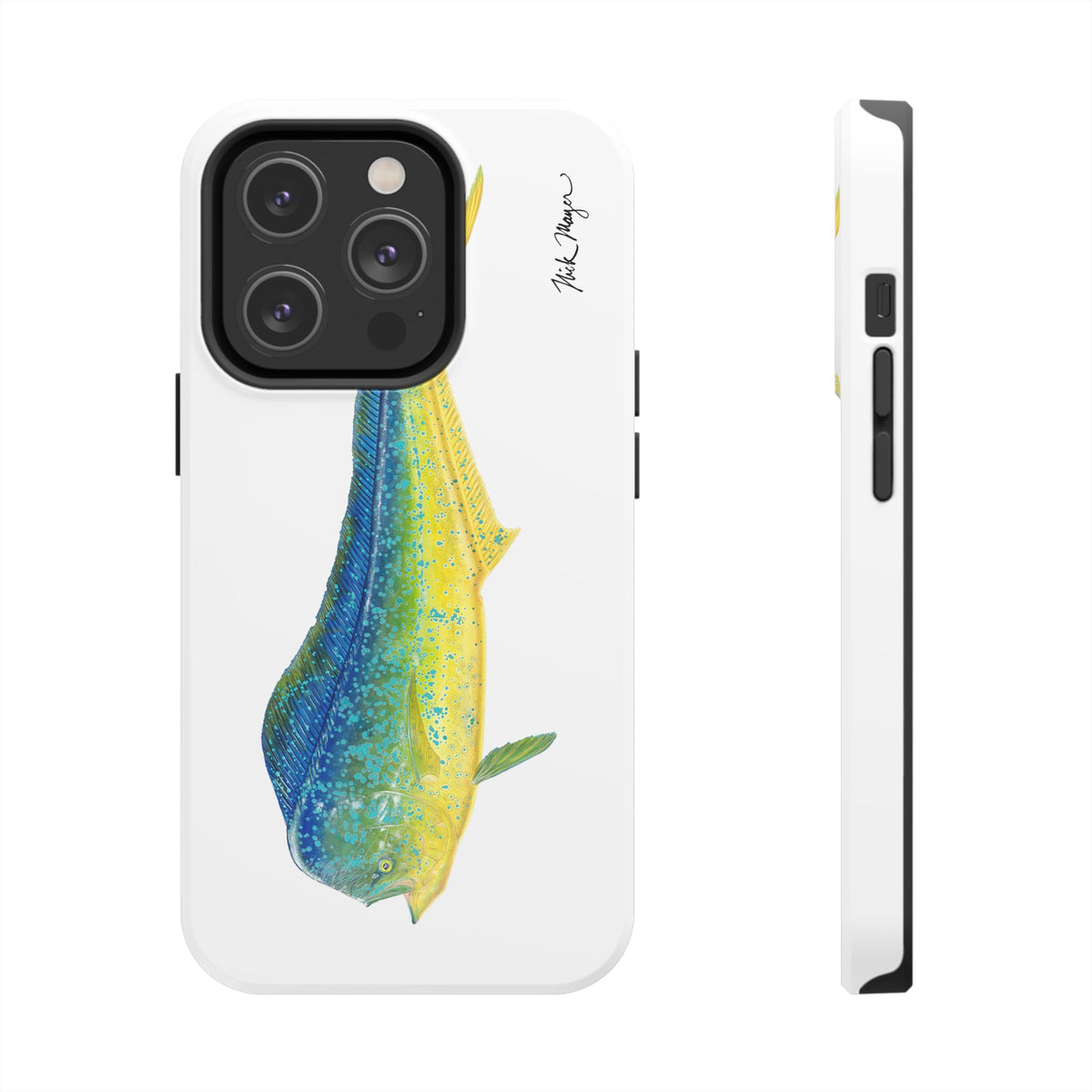 Bull Mahi White Phone Case (iPhone) Printify