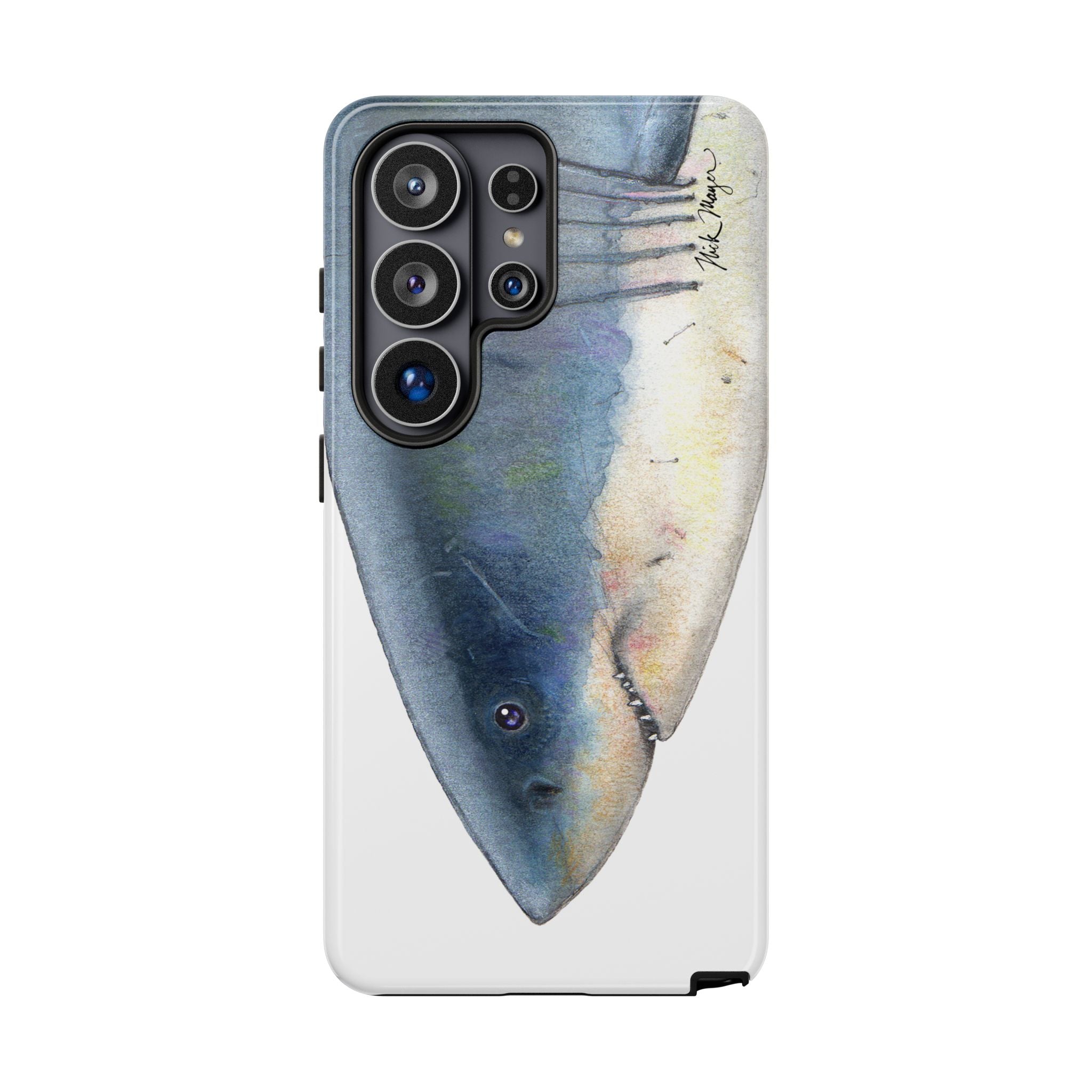 Great White Shark Face Phone Case (Samsung) Printify