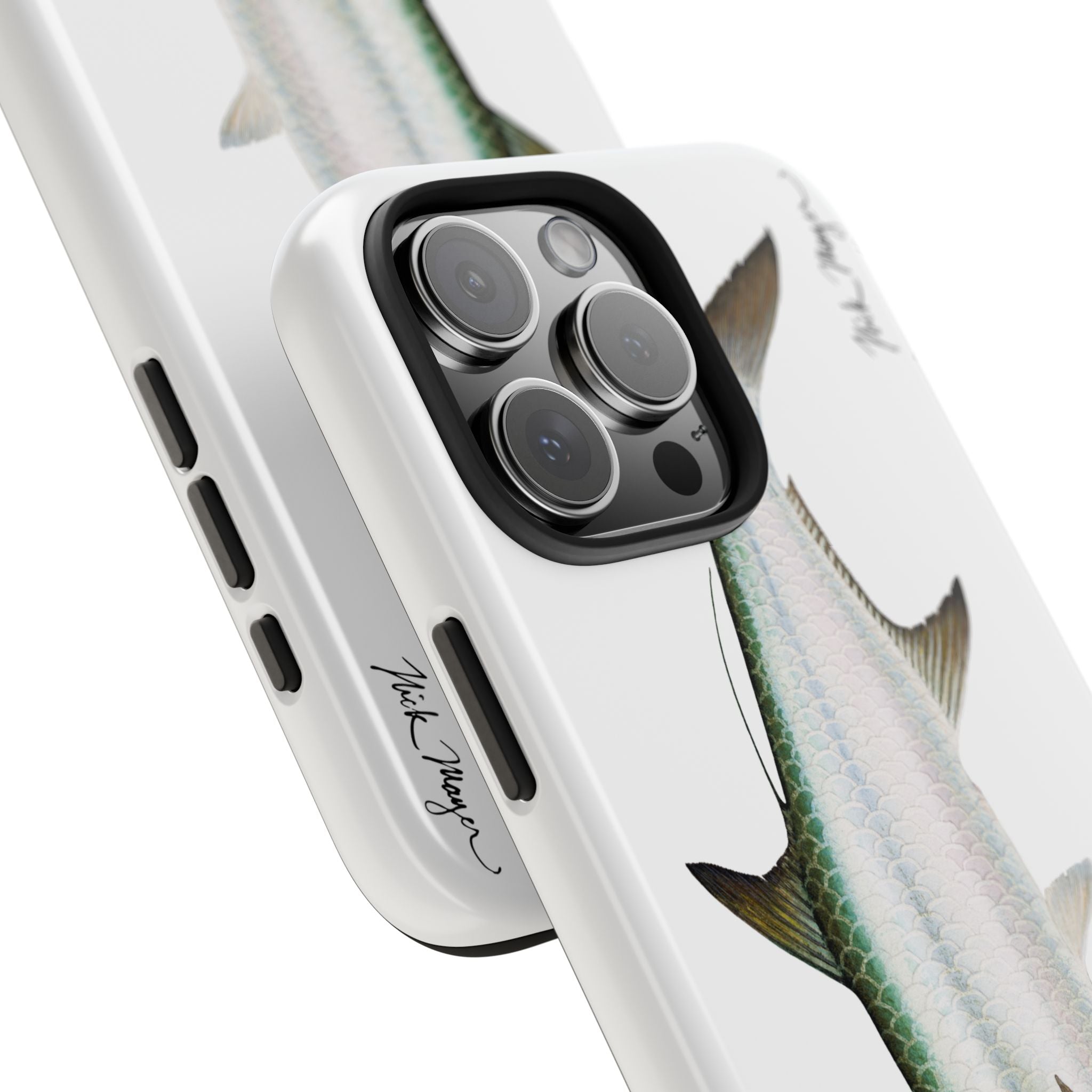Tarpon White Phone Case (iPhone)