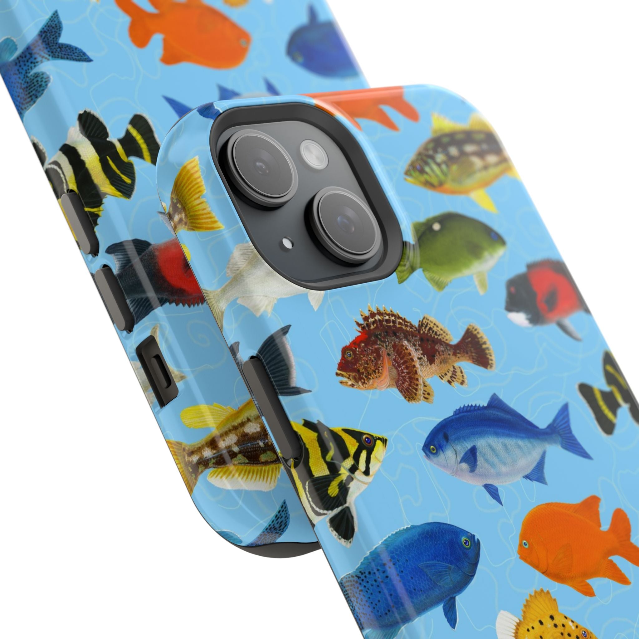 California Fish Blue MagSafe iPhone Case