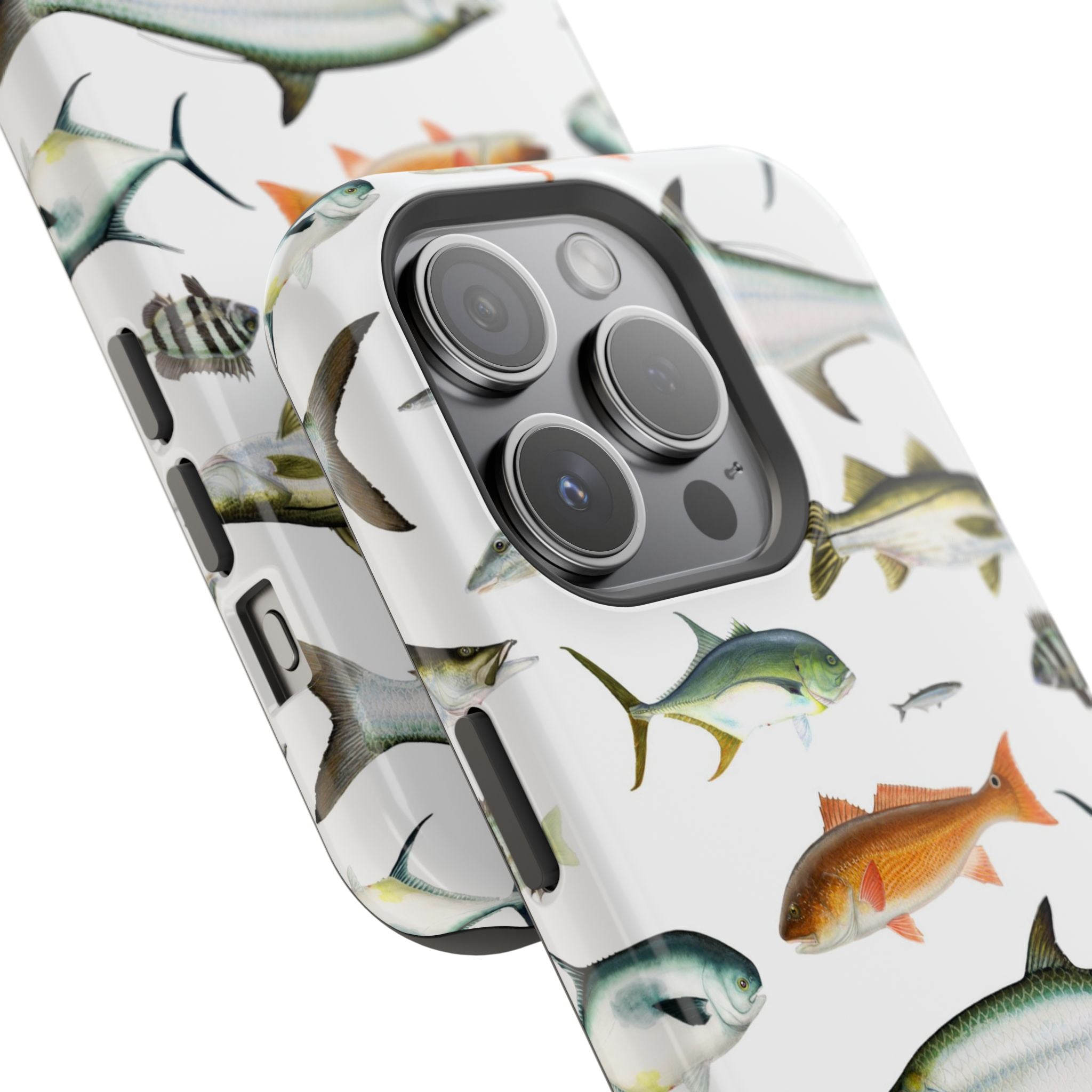 Southern Fish White MagSafe iPhone Case