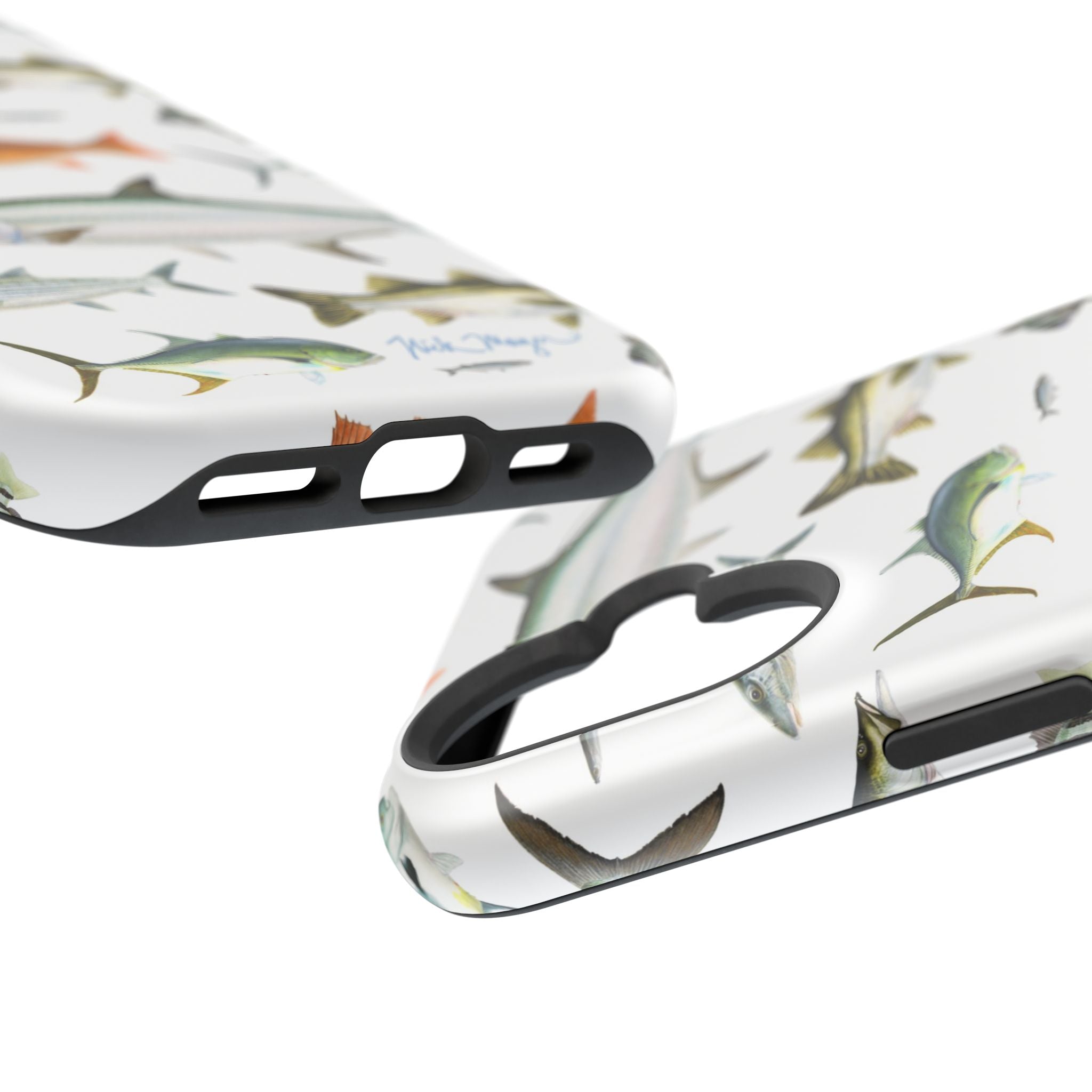 Southern Fish White MagSafe iPhone Case