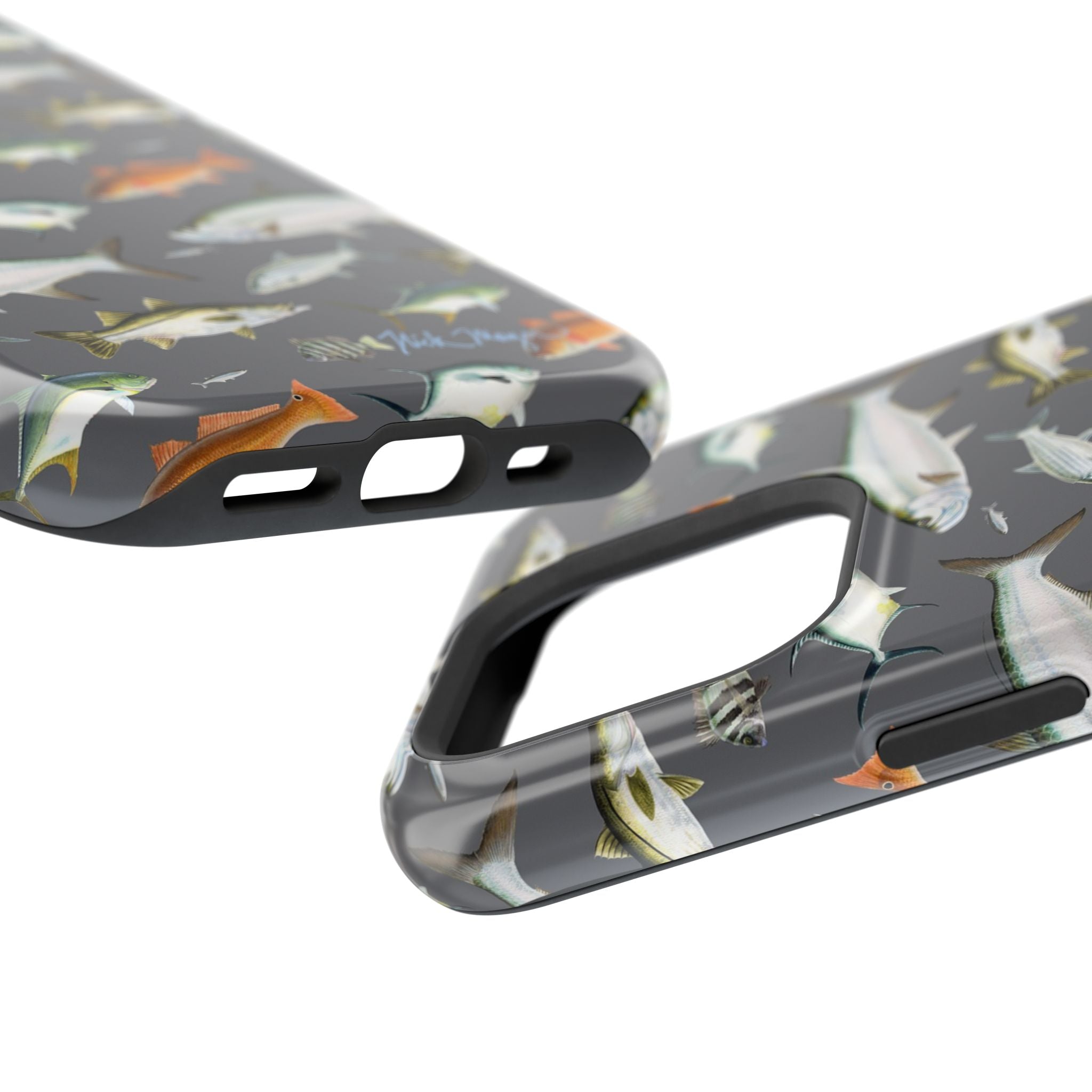 NEW Southern Fish Grey MagSafe iPhone Case