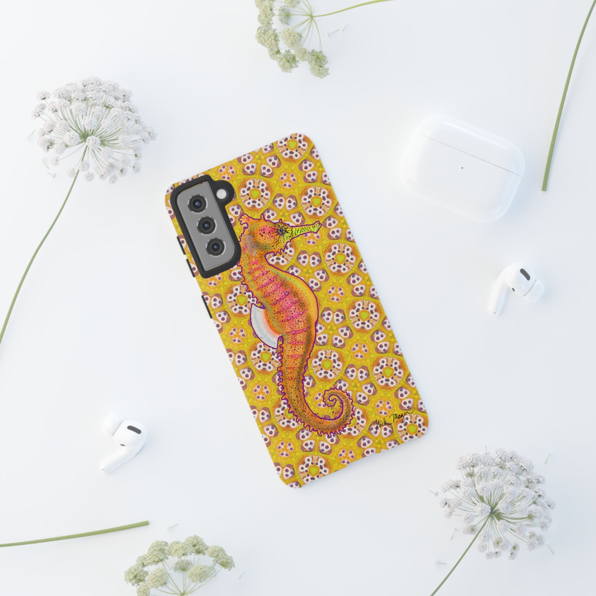 Psychedelic Seahorse Phone Case (Samsung) Printify