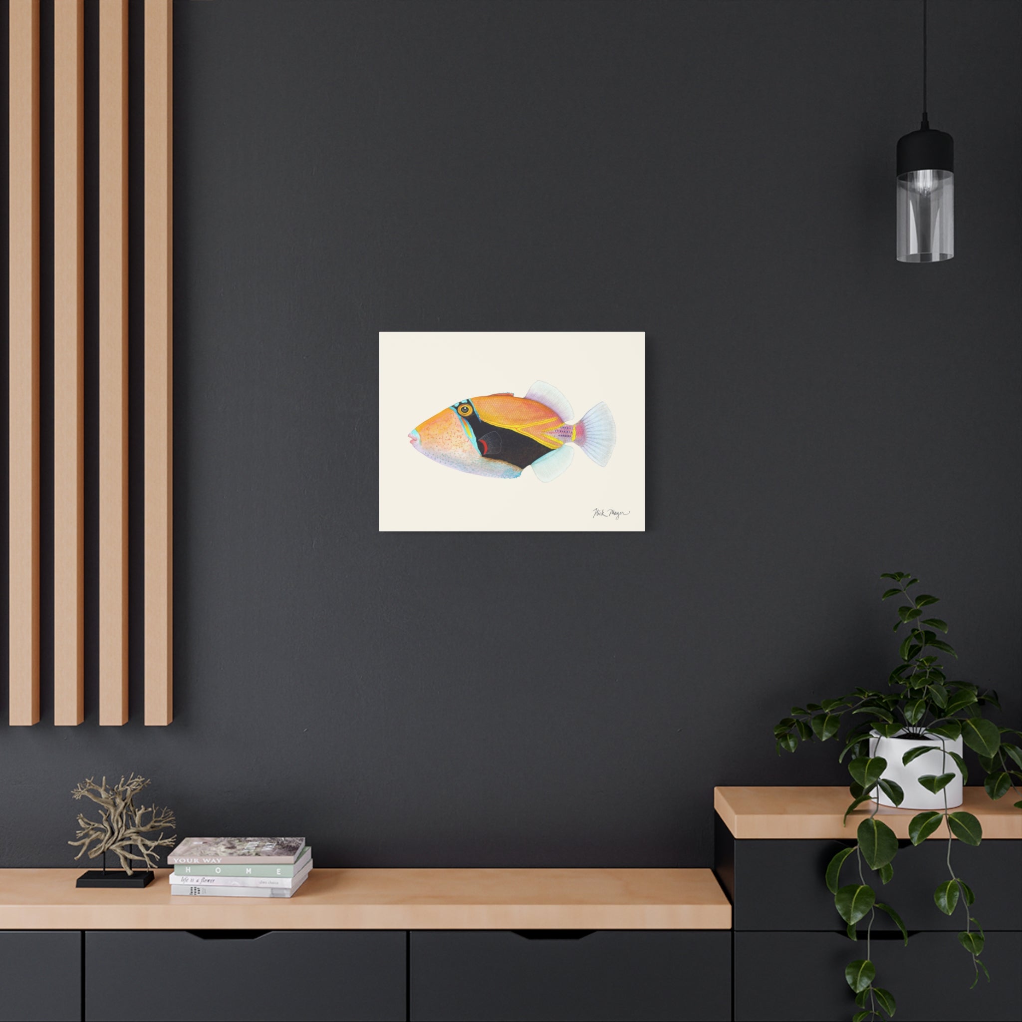 Humuhumunukunukuapua'a Canvas Print