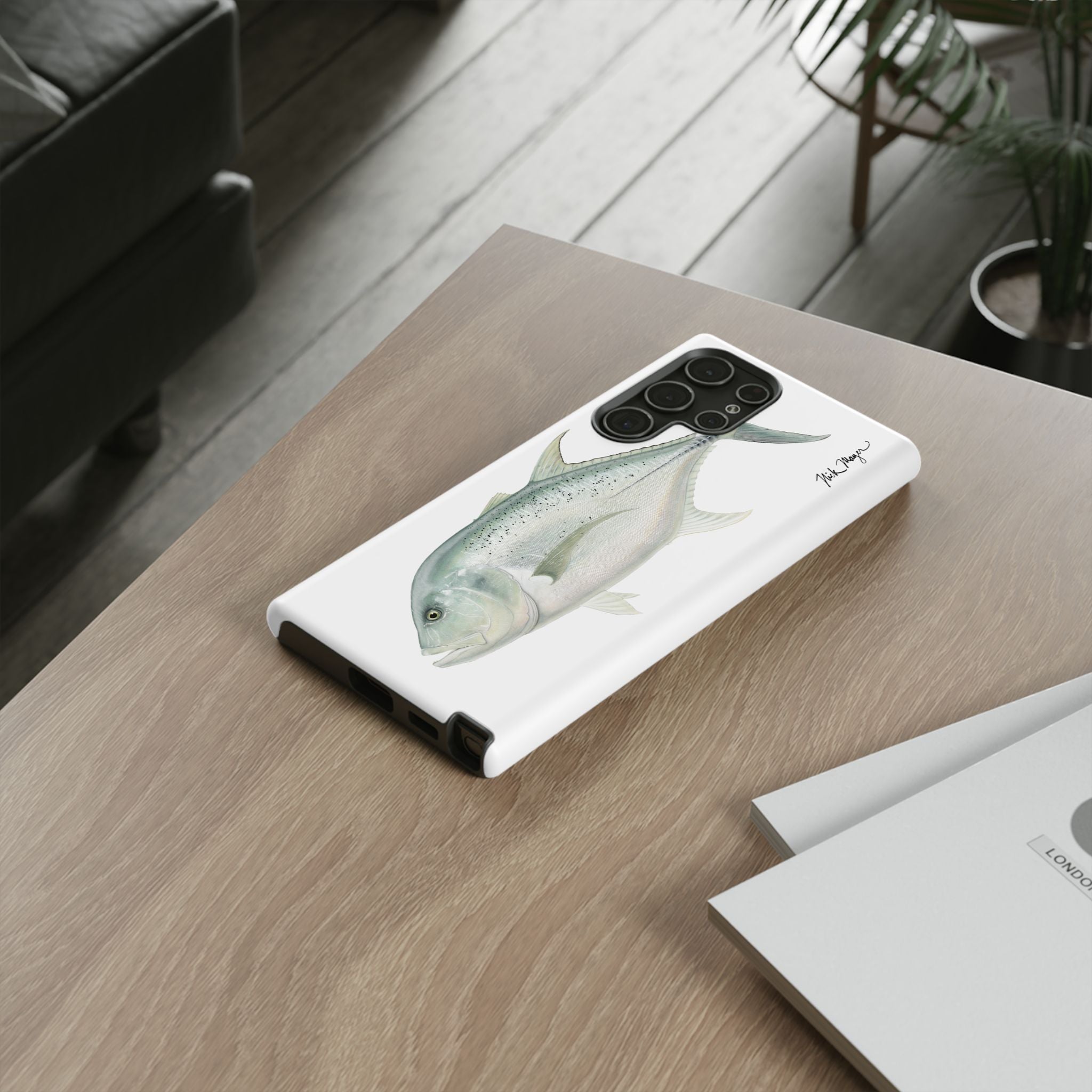 Boss GT White Phone Case (Samsung)