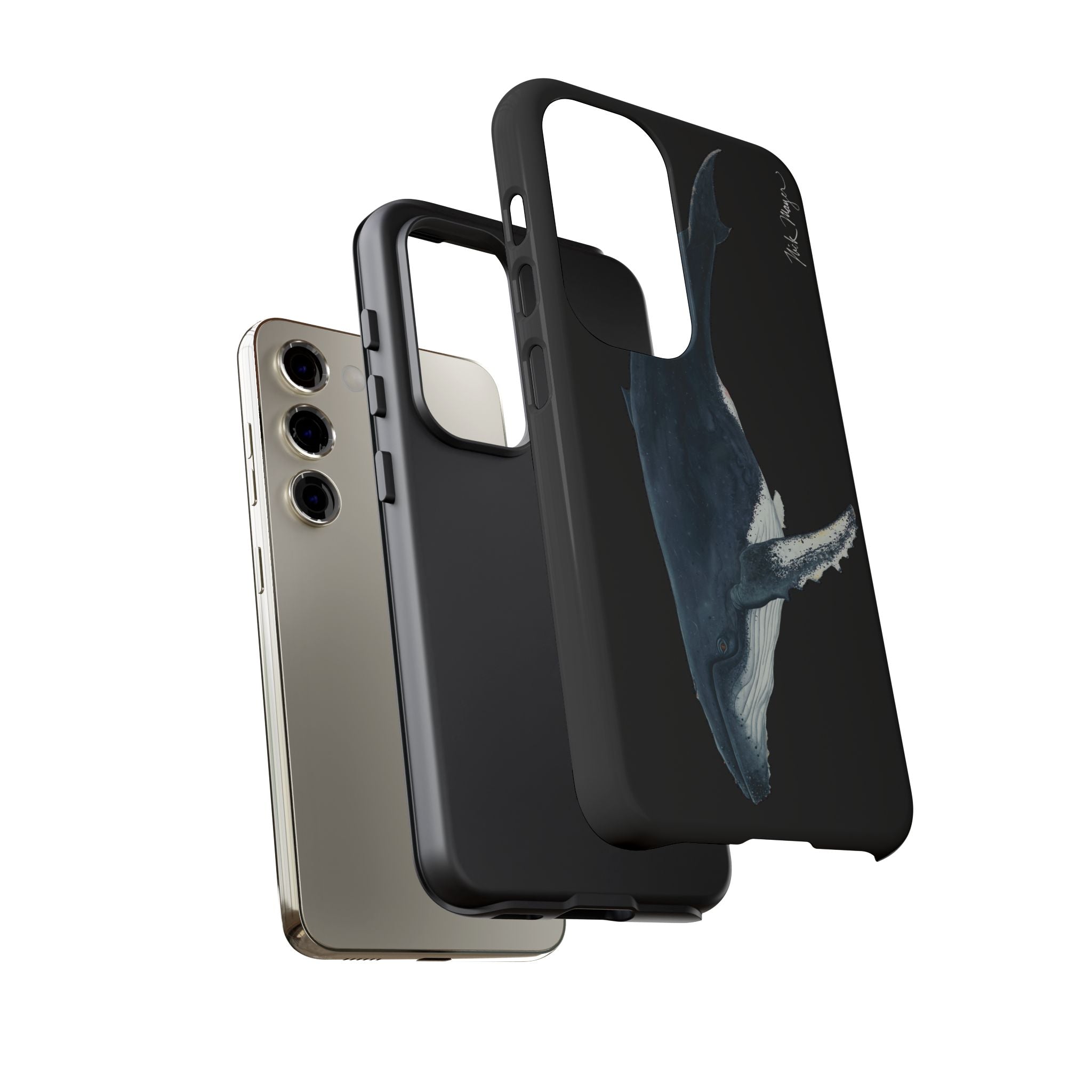 Humpback Black Phone Case (Samsung)