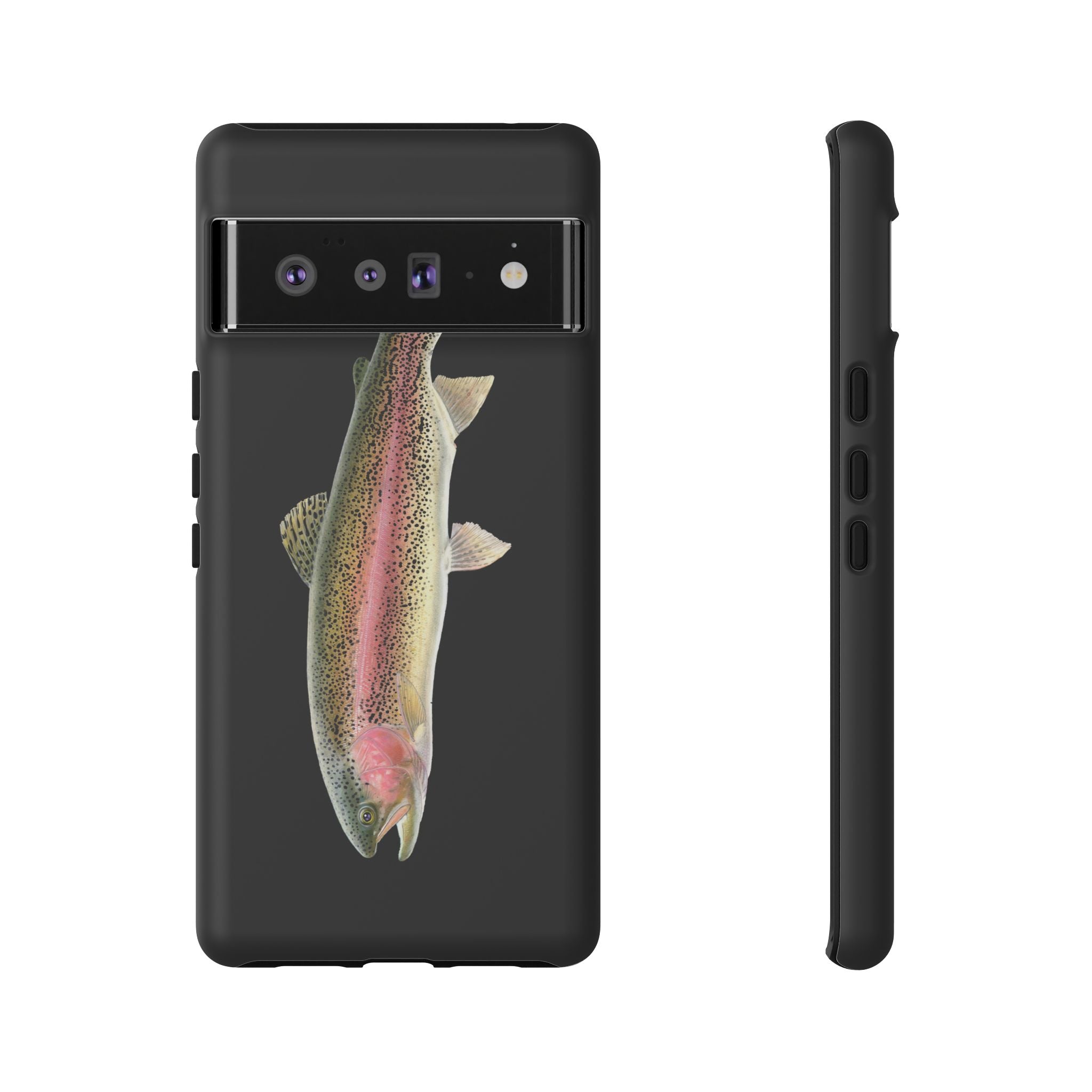 Rainbow Trout Black Phone Case (Samsung) Printify