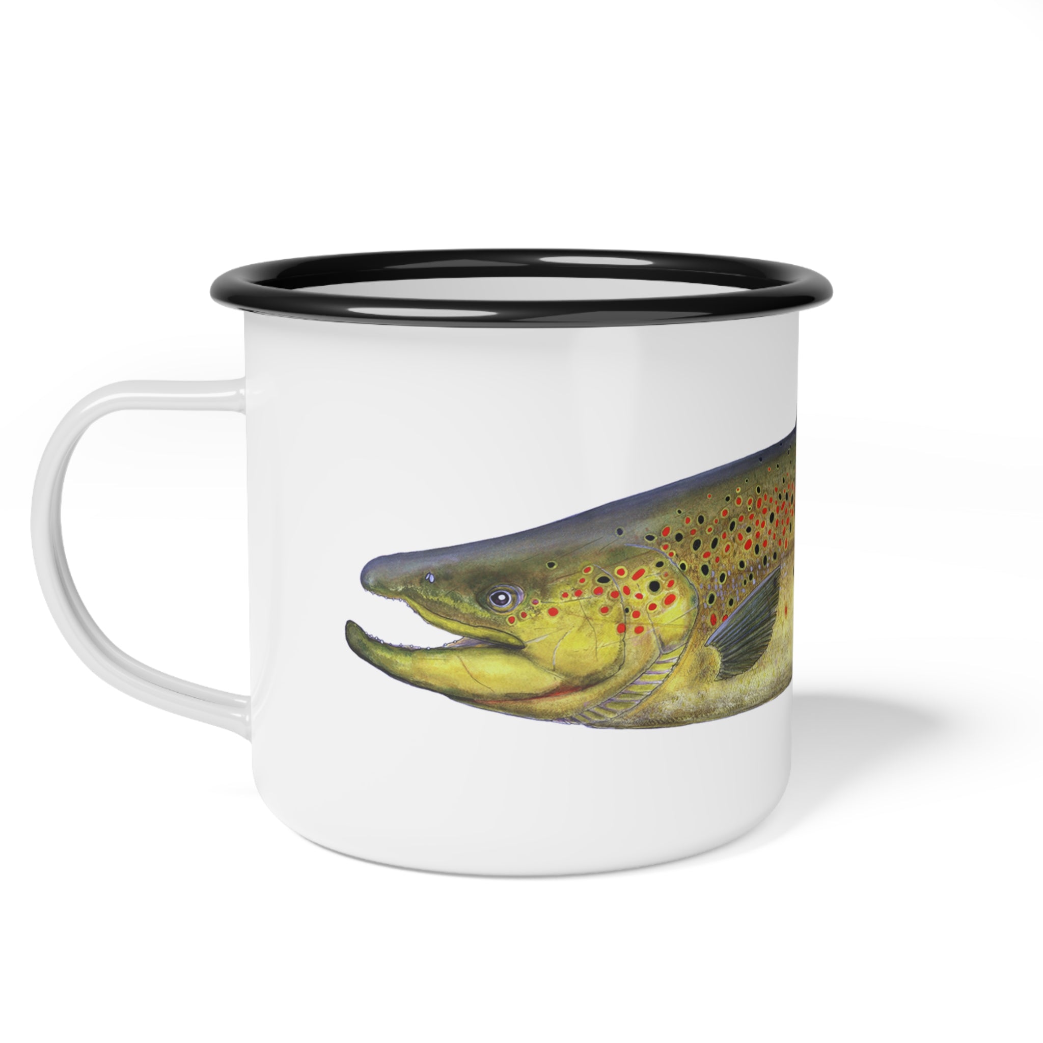 Brown Trout Mini Camp Mug