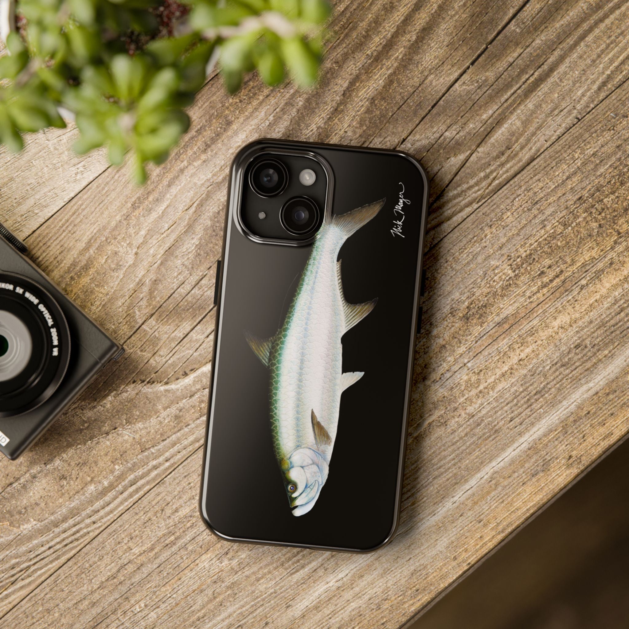 Tarpon Black Phone Case (iPhone)
