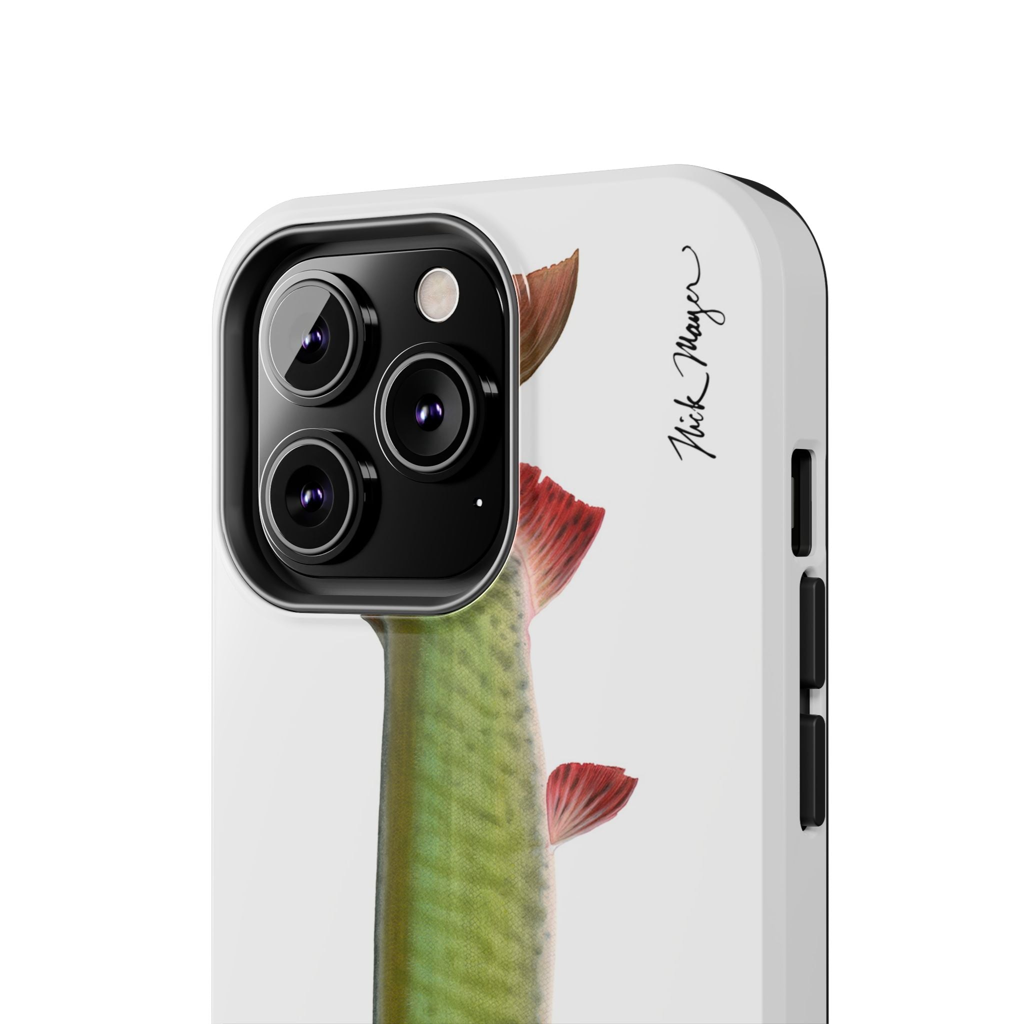 Trophy Muskie White Phone Case (iPhone)