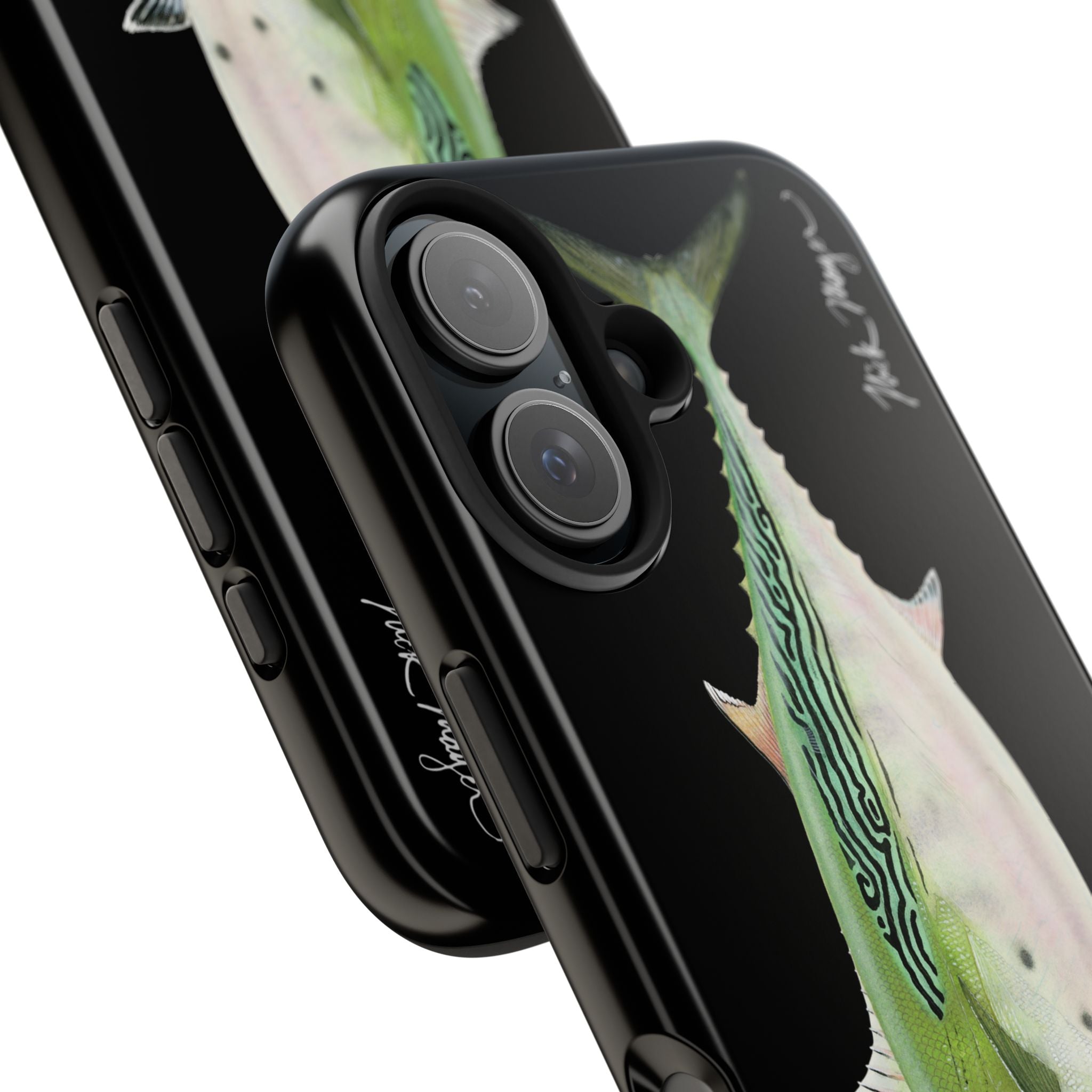 Albie Black Phone Case (iPhone)