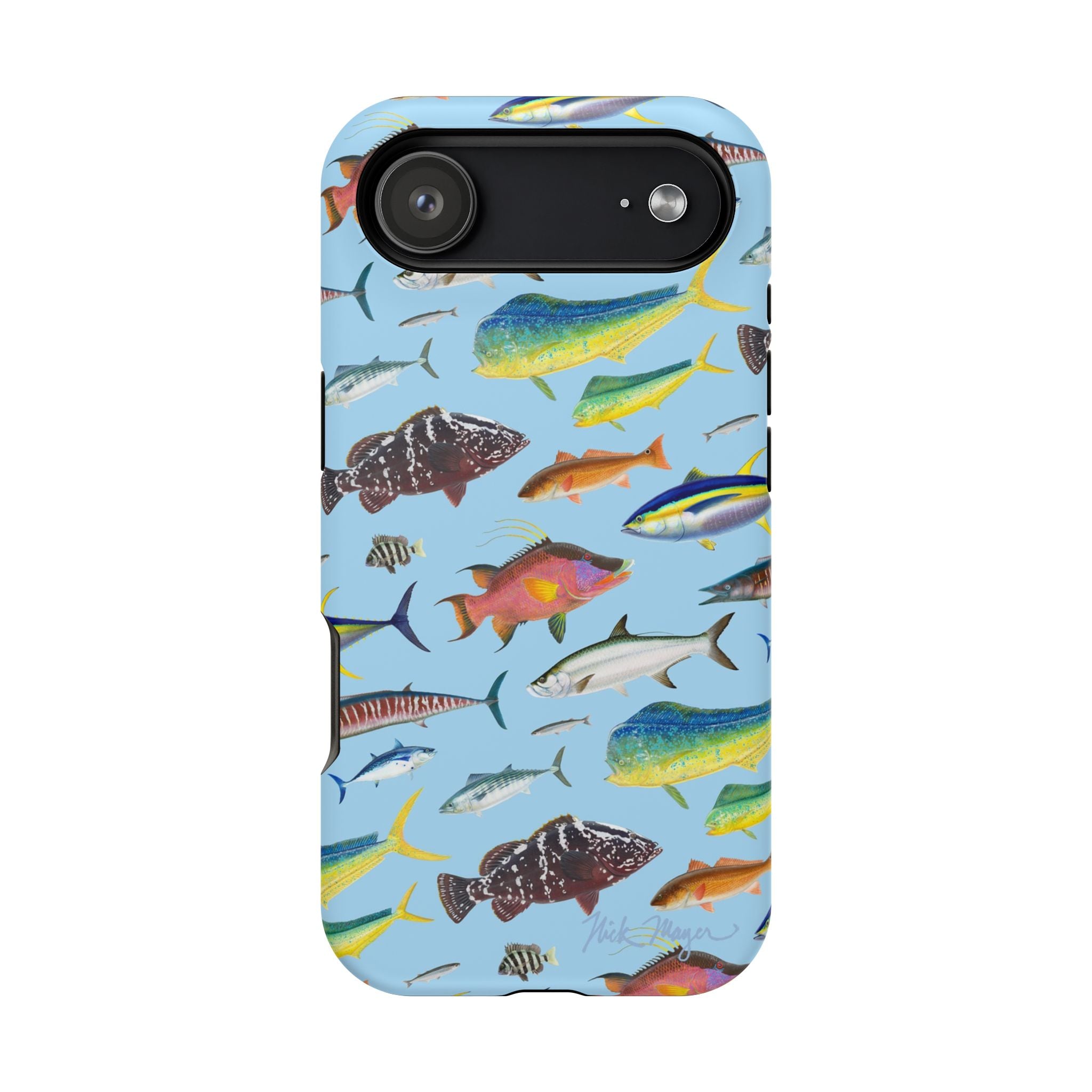 Southern Offshore Fish Blue MagSafe iPhone Case