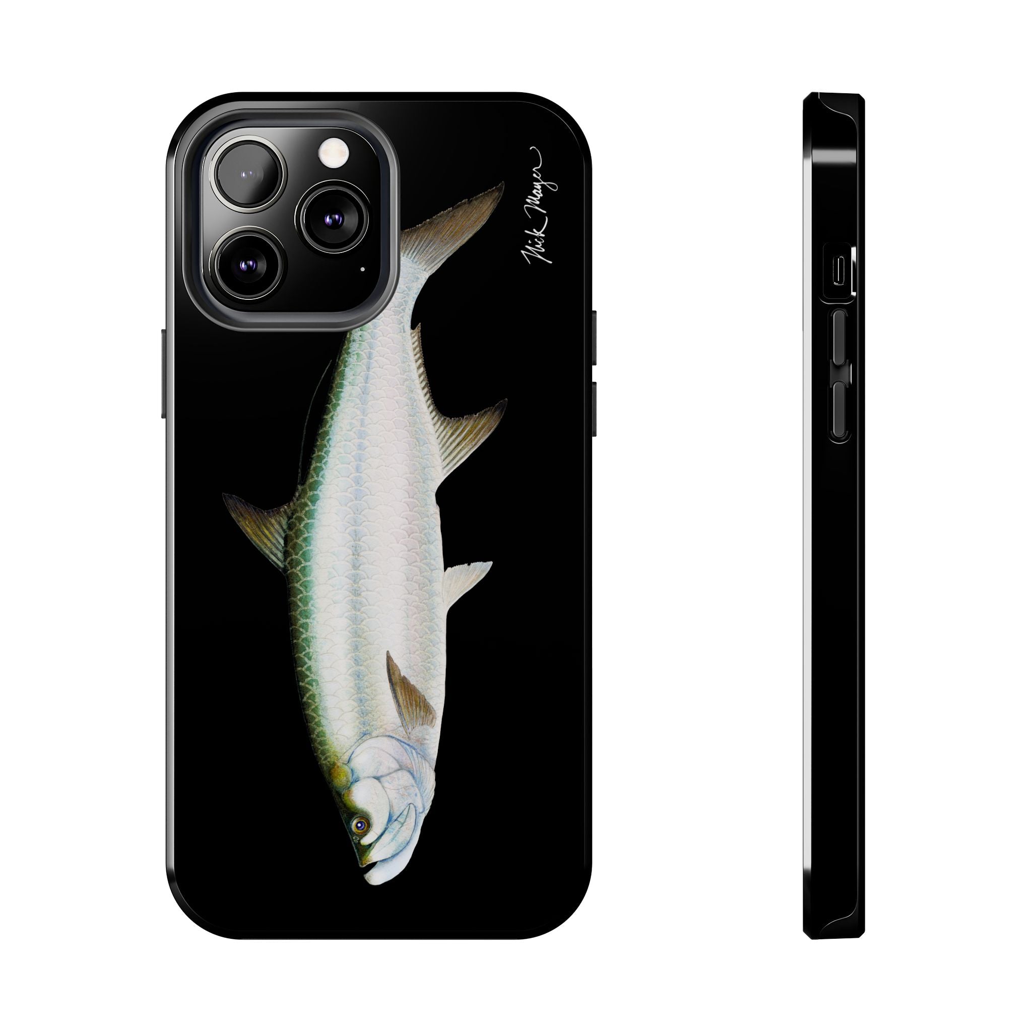 Tarpon Black Phone Case (iPhone)