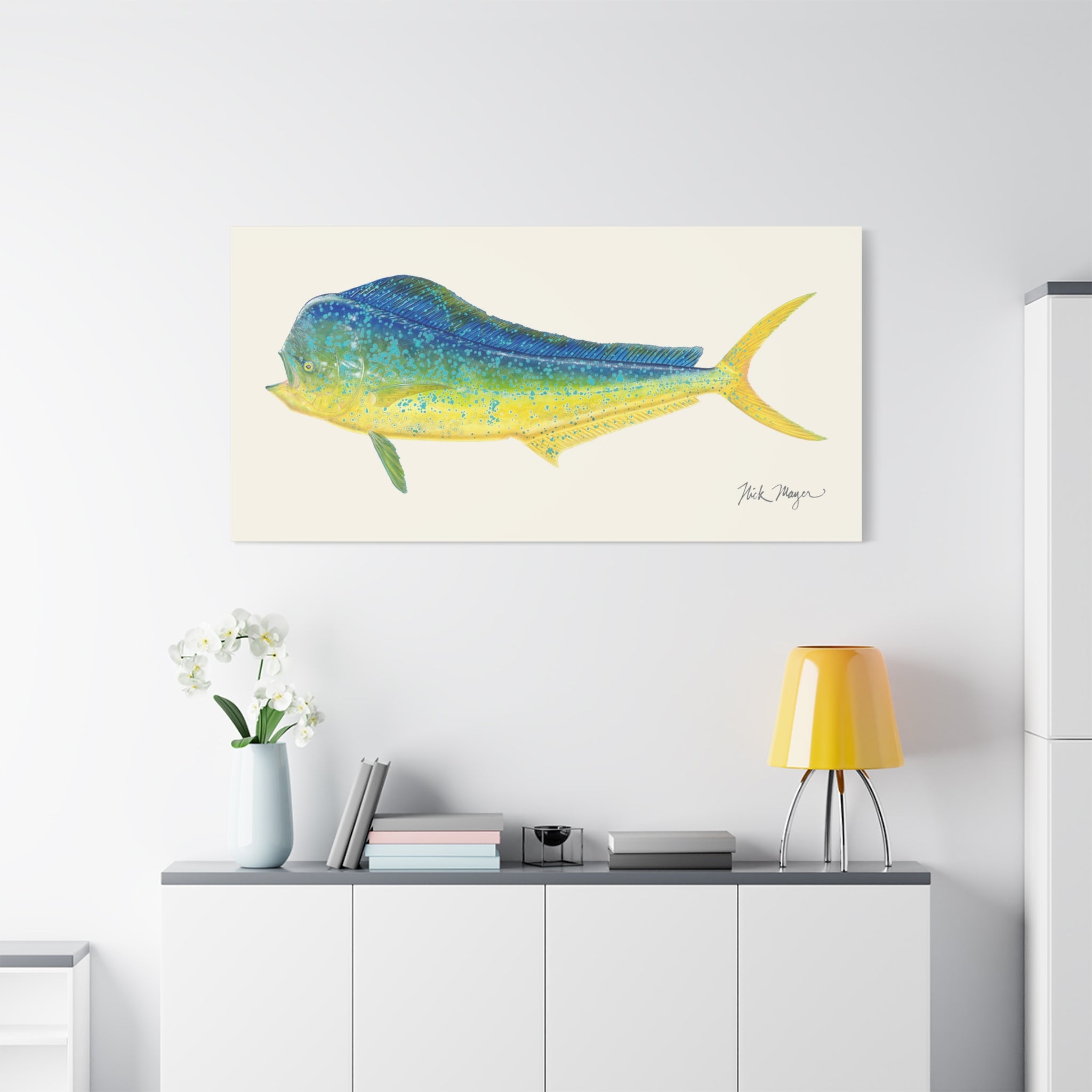 Bull Dorado / Mahi Canvas Print