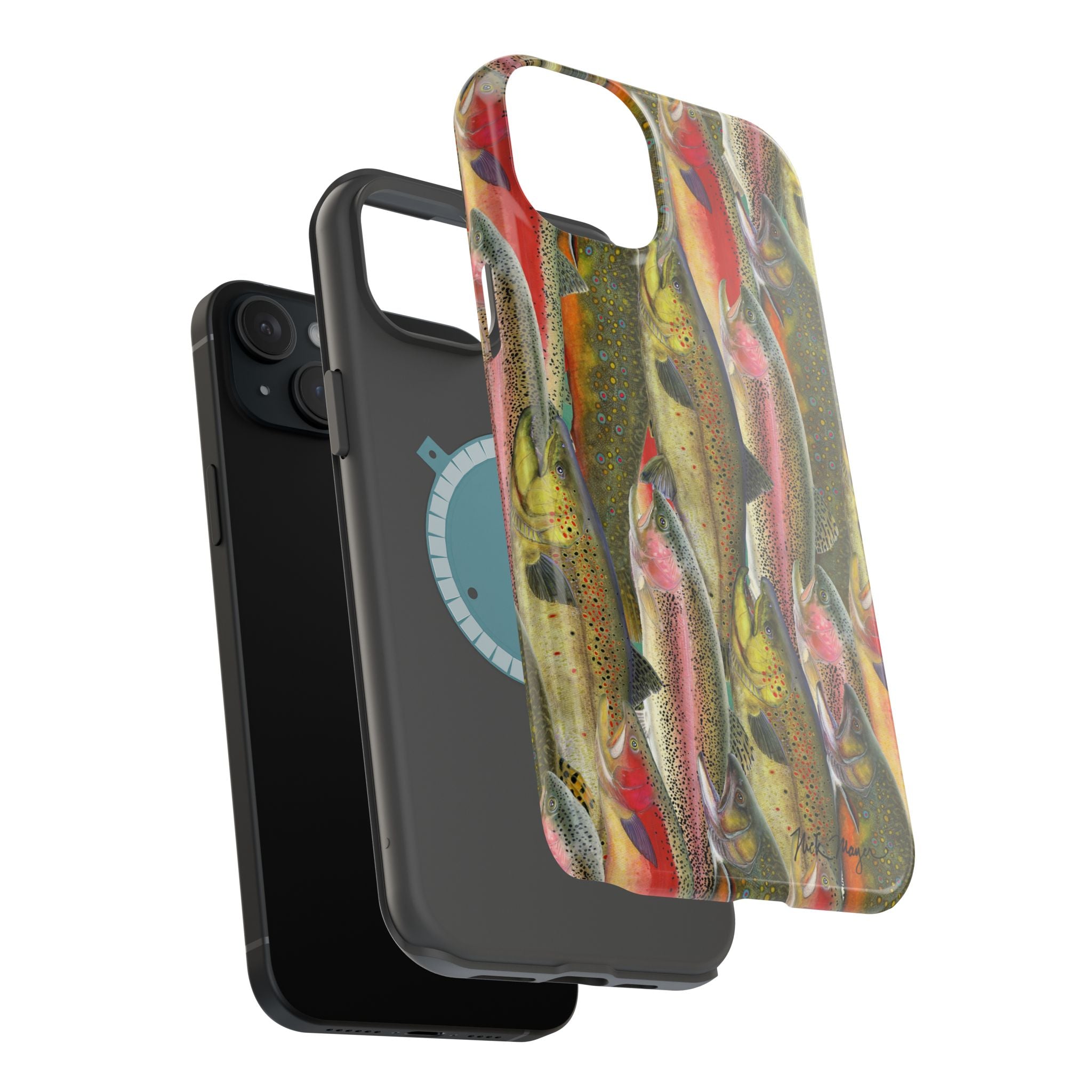 Trout Angler MagSafe iPhone Case