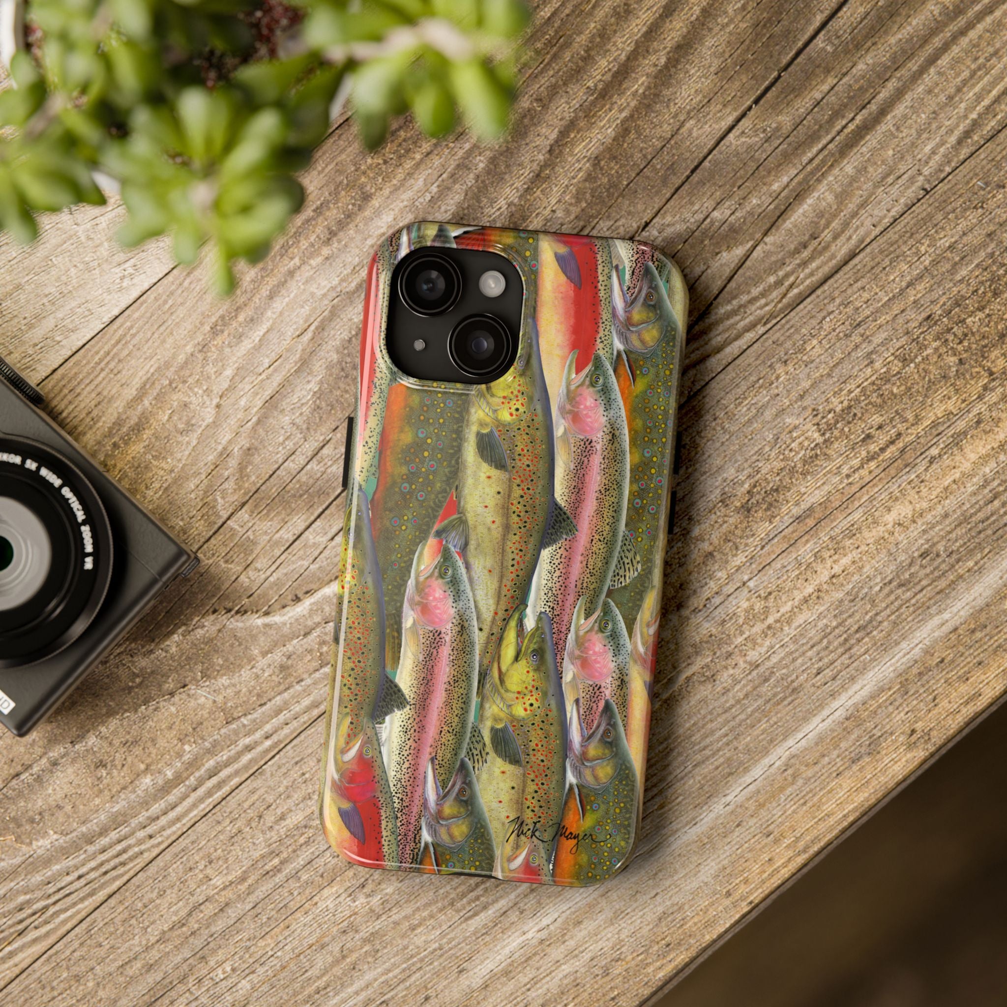 Trout Angler Phone Case (iPhone)