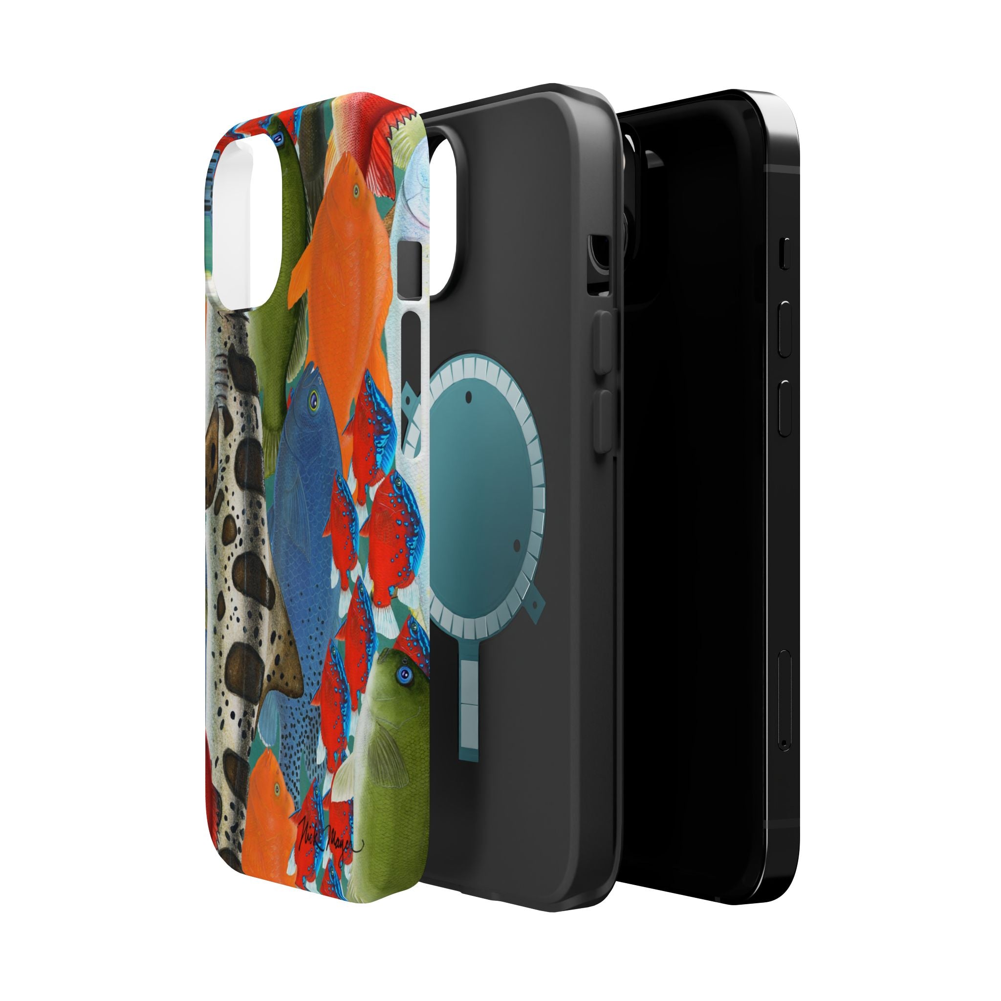 California Dive Fish MagSafe iPhone Case