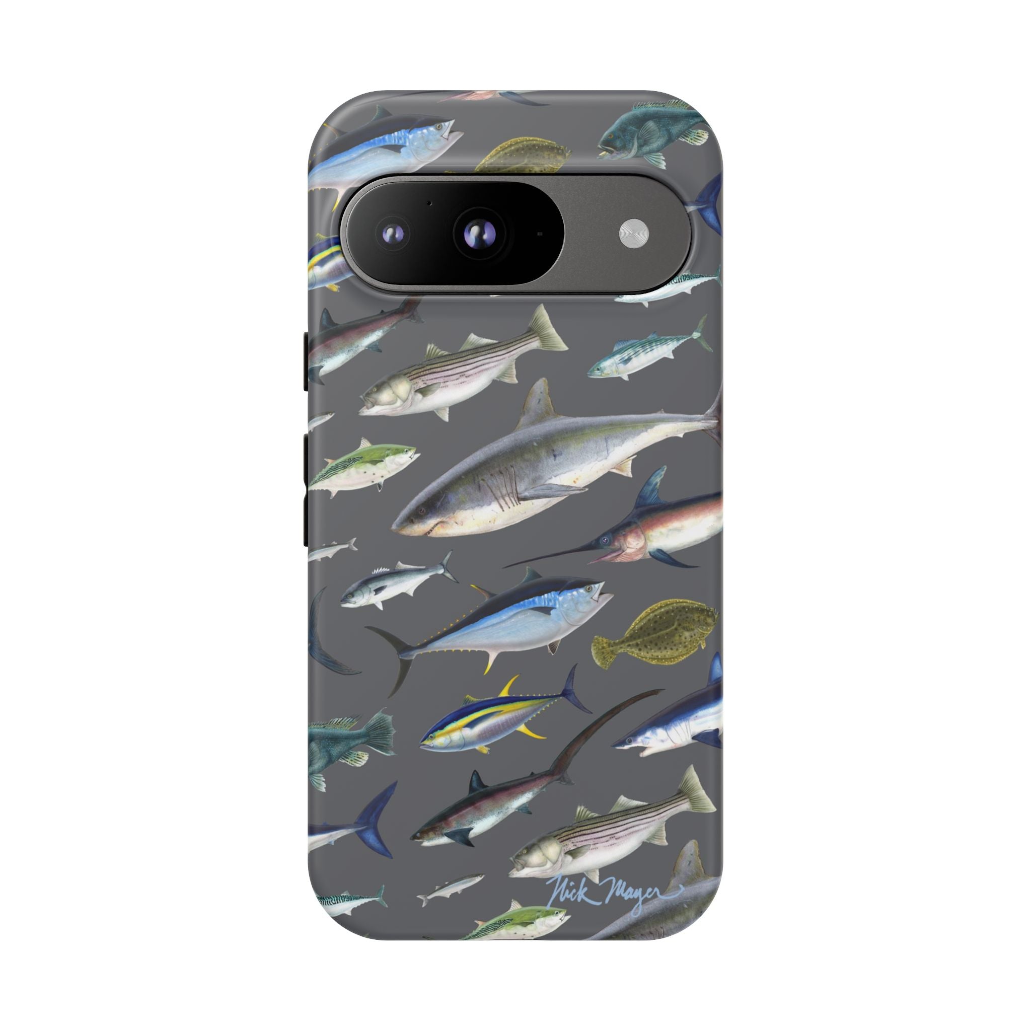 New England Offshore Fish Grey Phone Case, NEW!  (Samsung)