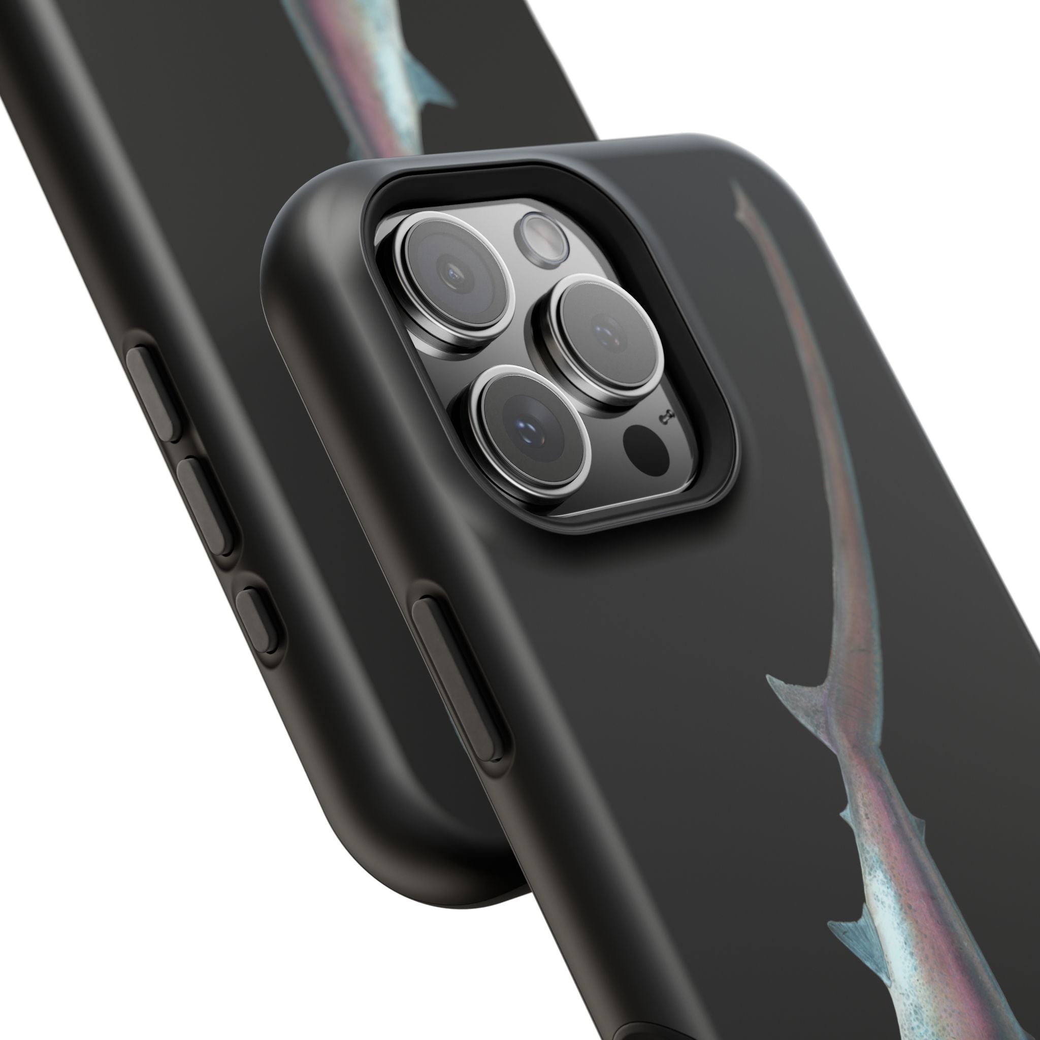 Thresher Shark MagSafe Black iPhone Case