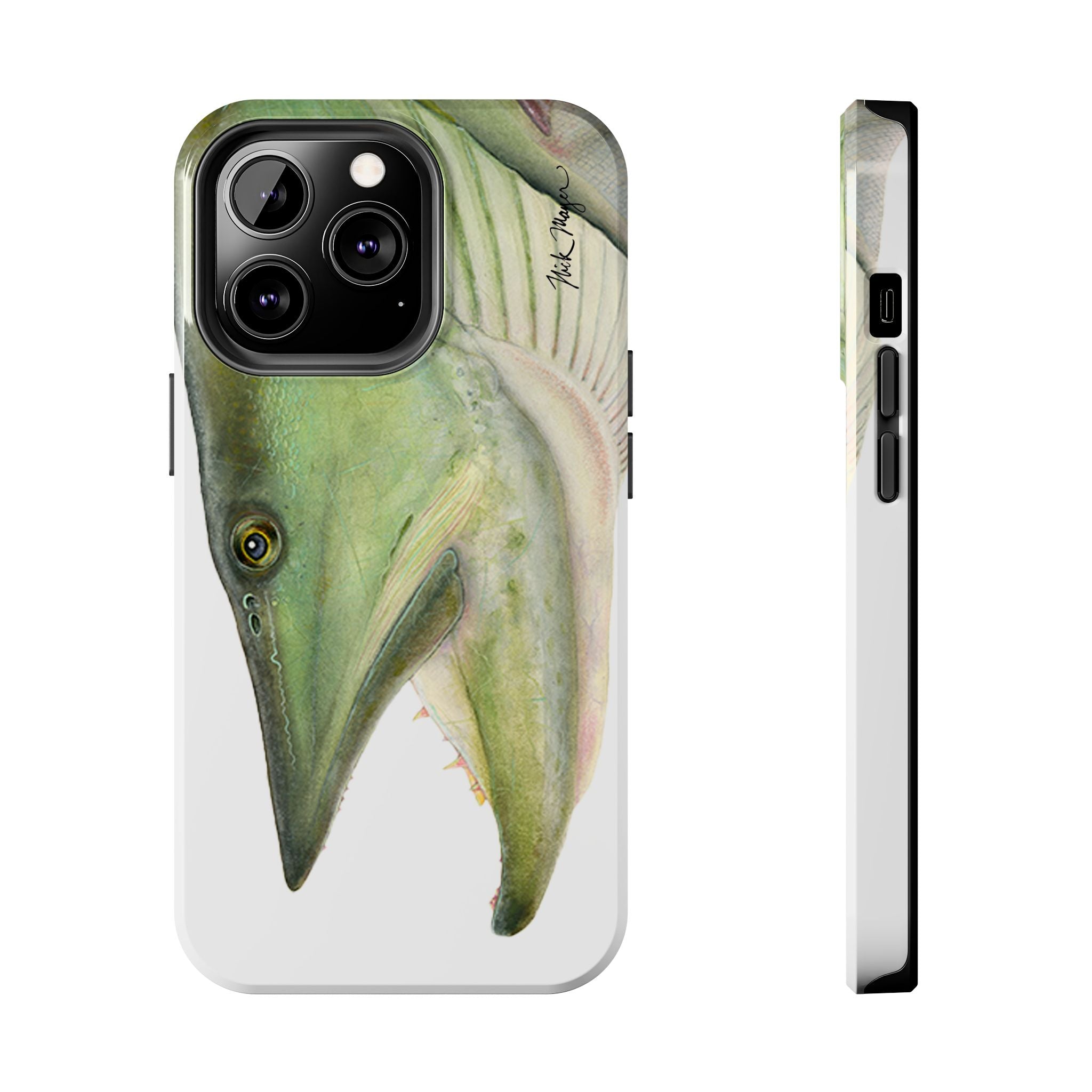 Trophy Muskie Face Phone Case