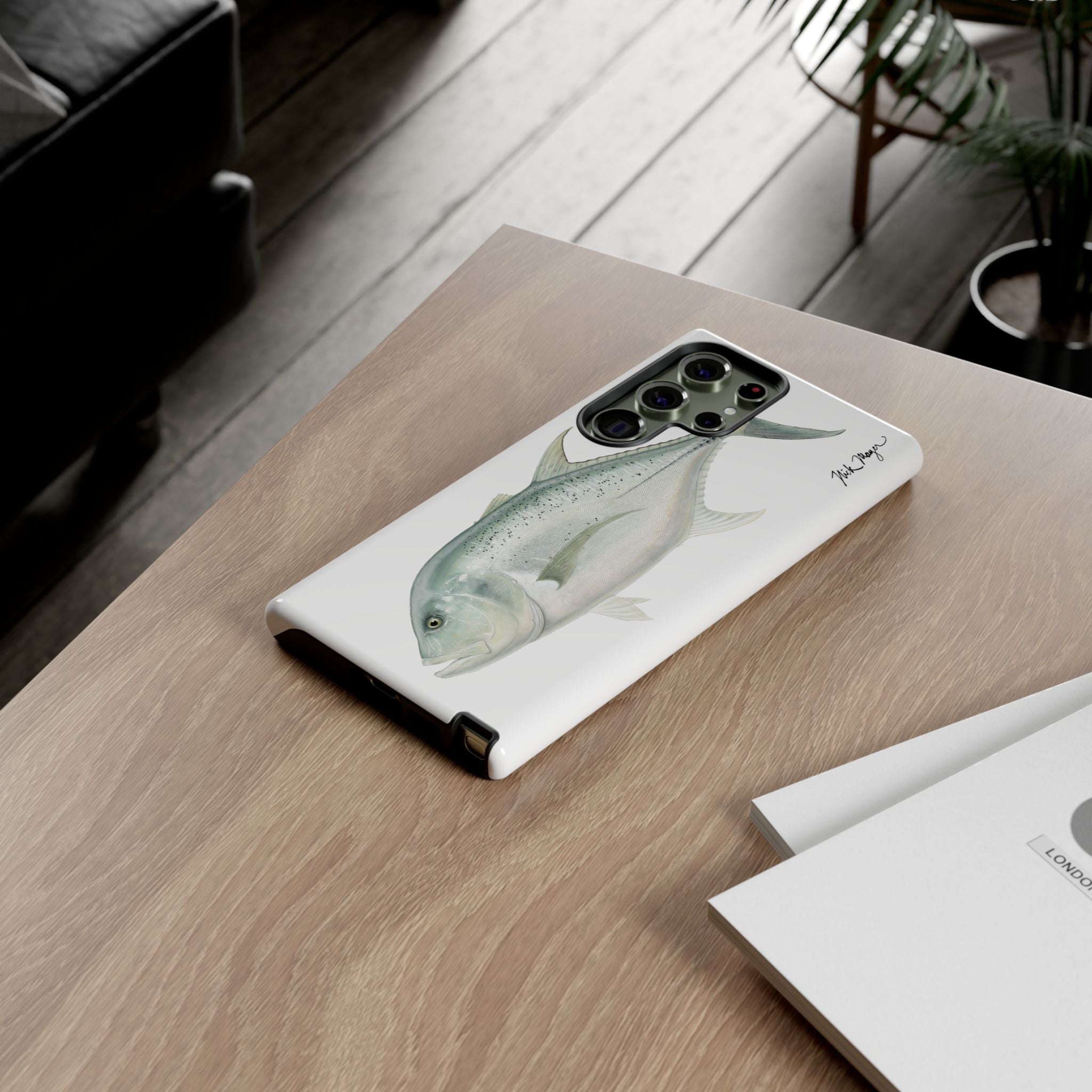 Boss GT White Phone Case (Samsung)