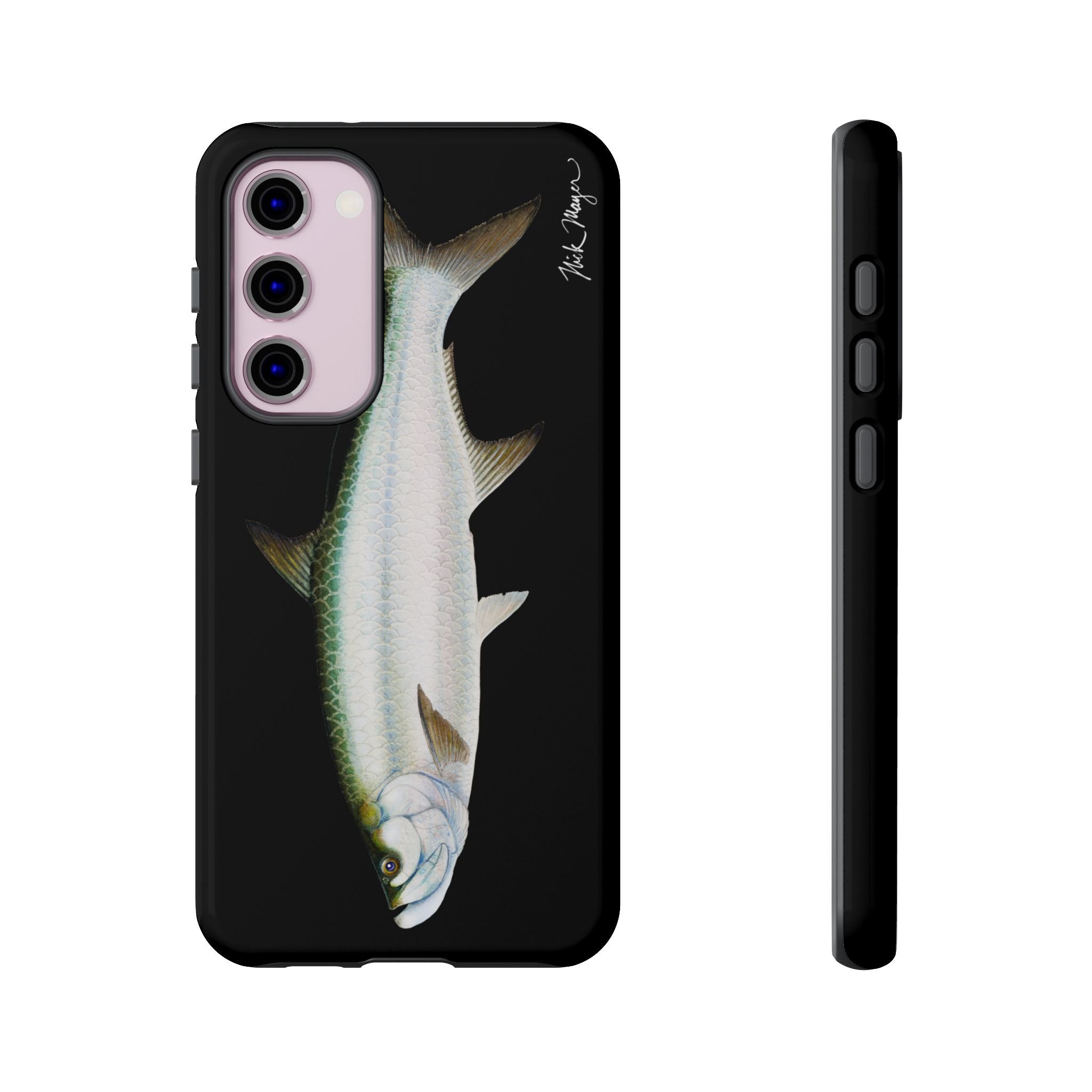 Tarpon Black Phone Case (Samsung) Printify