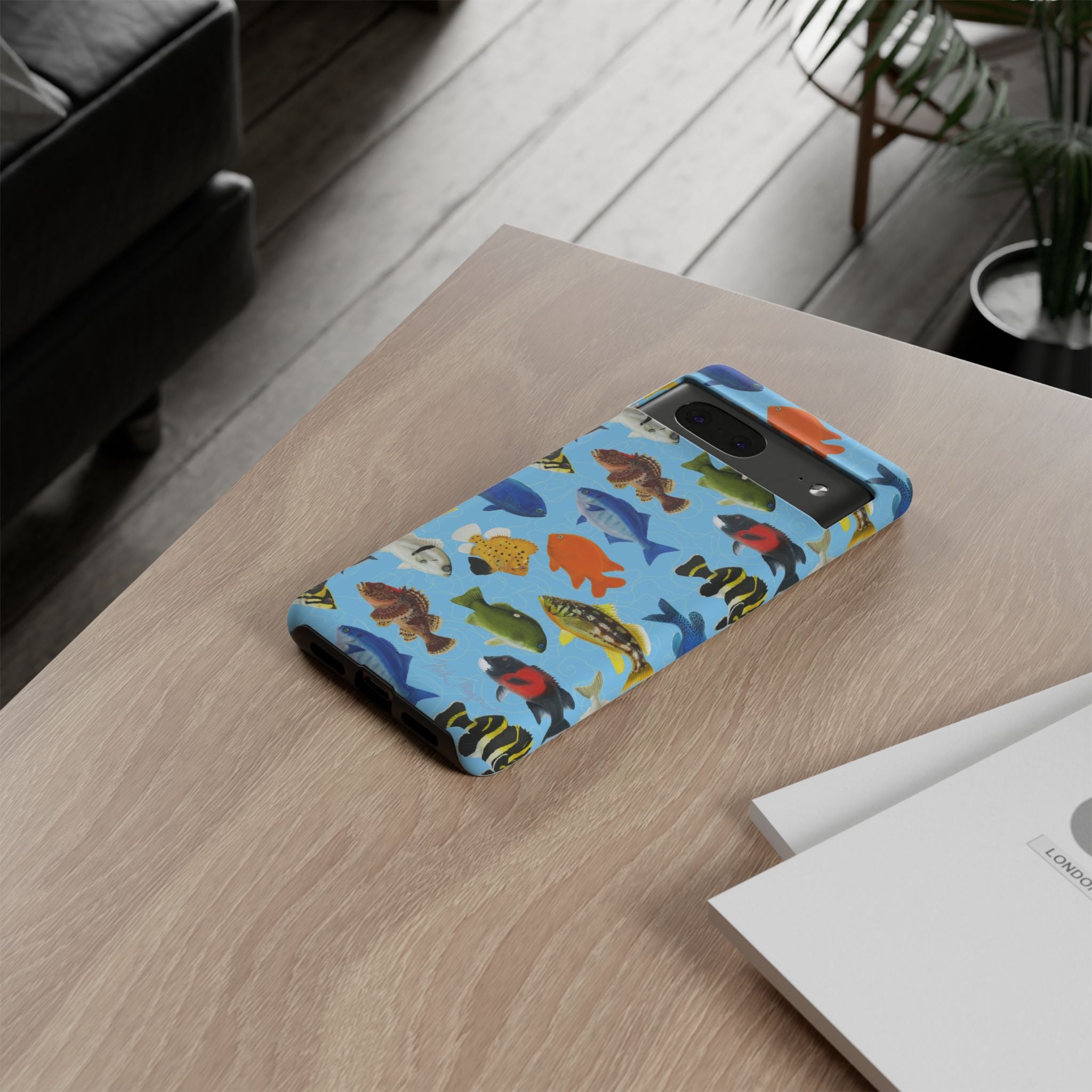 NEW California Fish Blue Phone Case (Samsung)