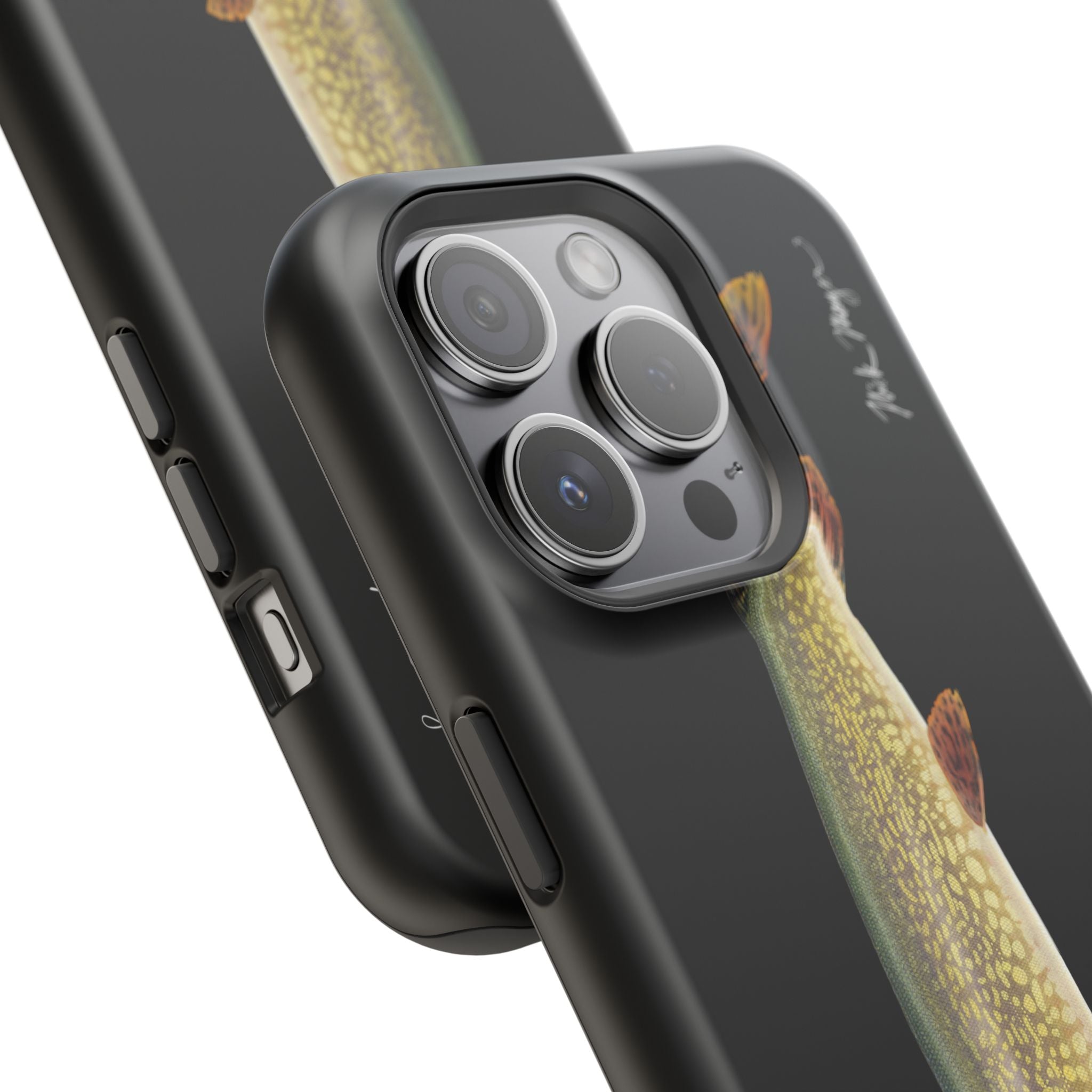 Northern Pike MagSafe Black iPhone Case Printify