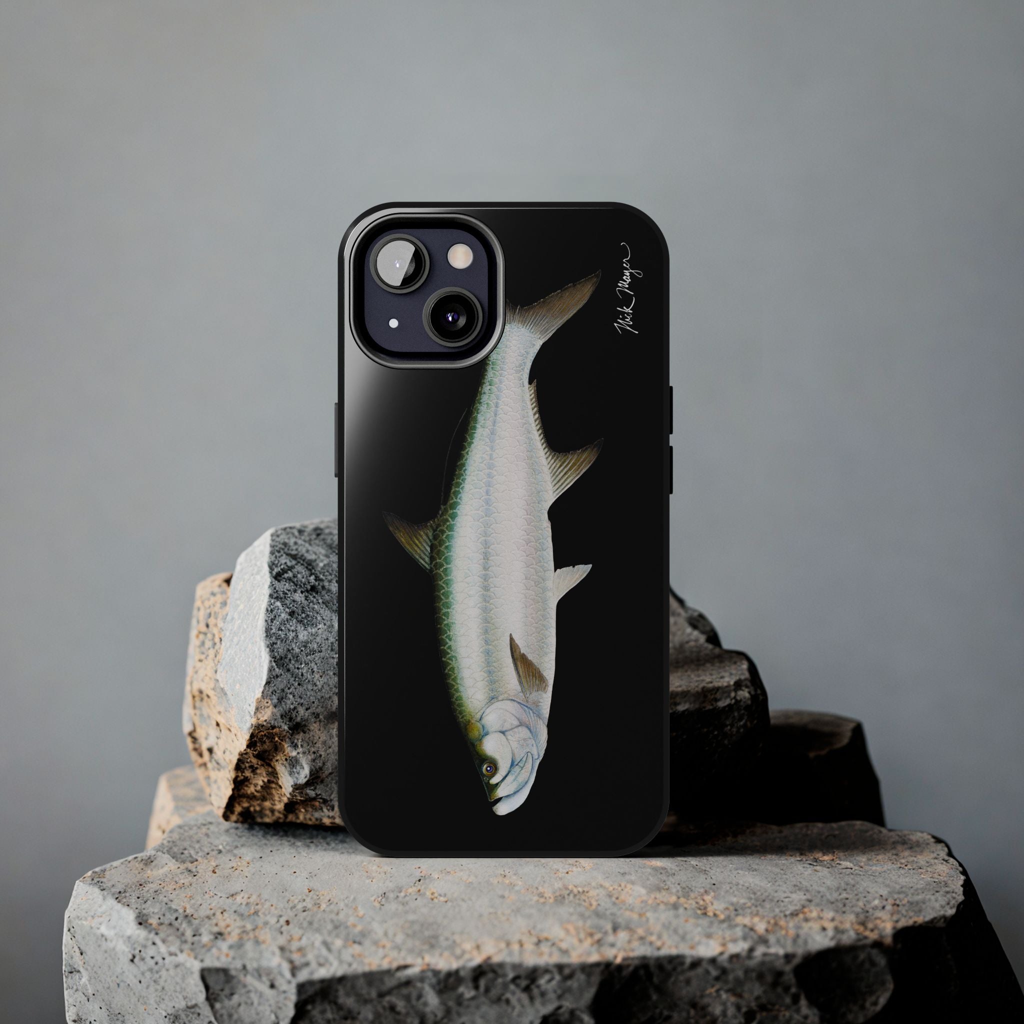 Tarpon Black Phone Case (iPhone)