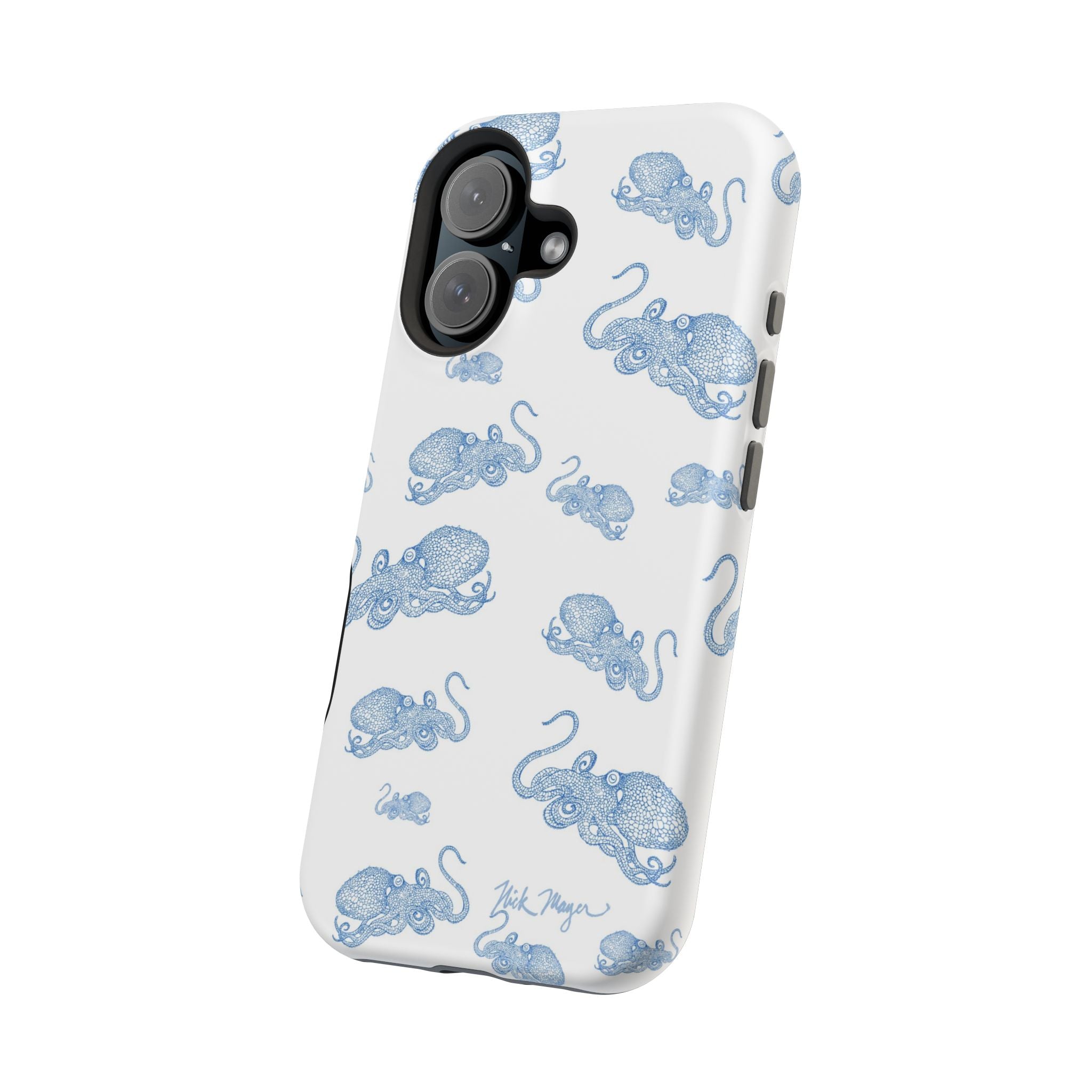 NEW Blue Octopus 2 MagSafe iPhone Case