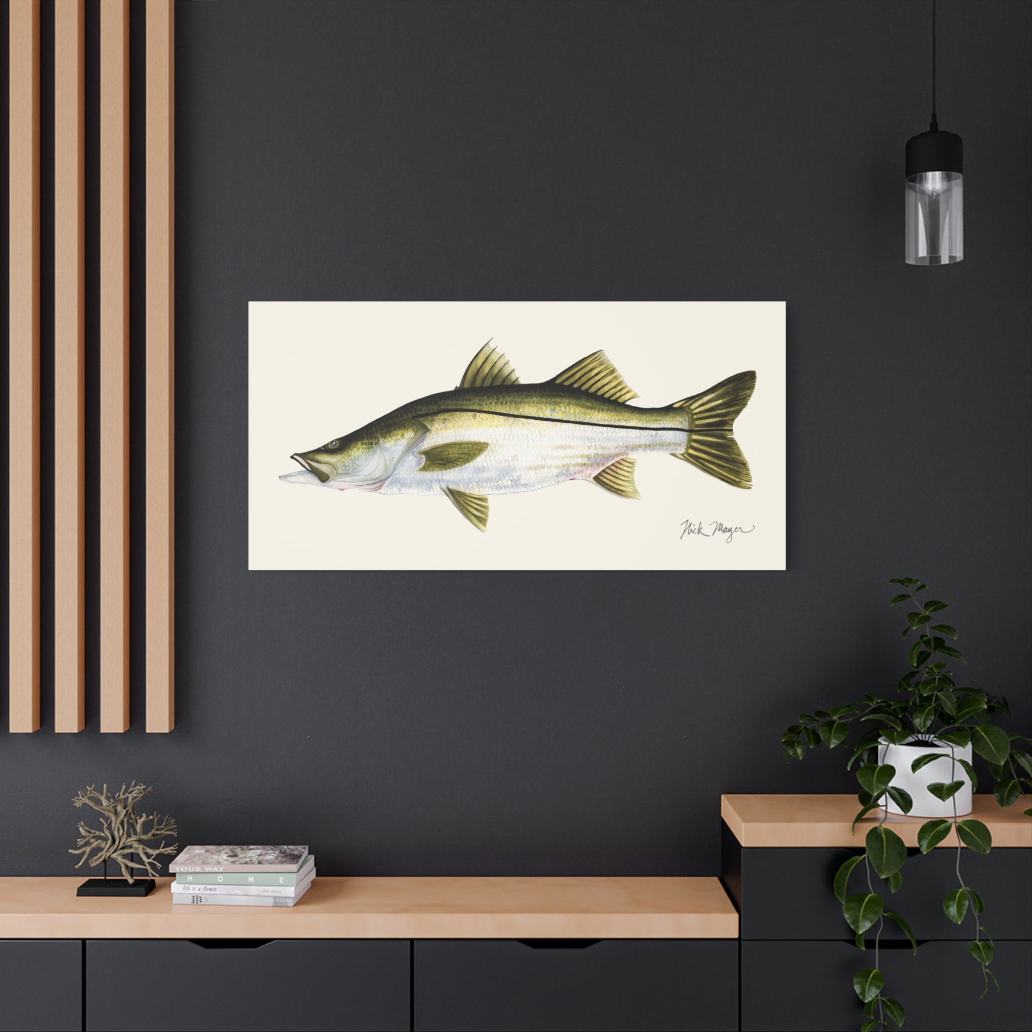 Snook Canvas Print