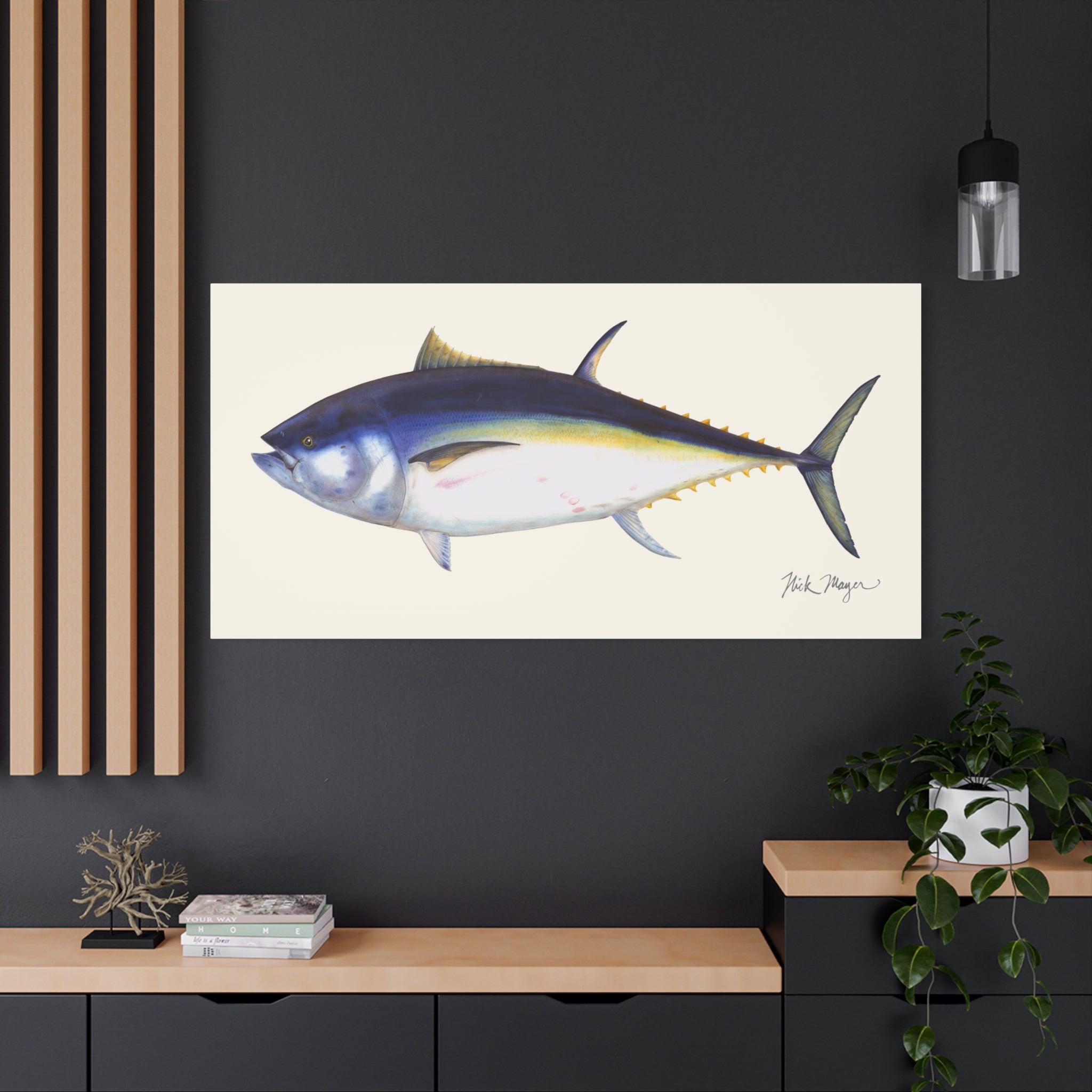 Giant Bluefin Tuna I Canvas Print