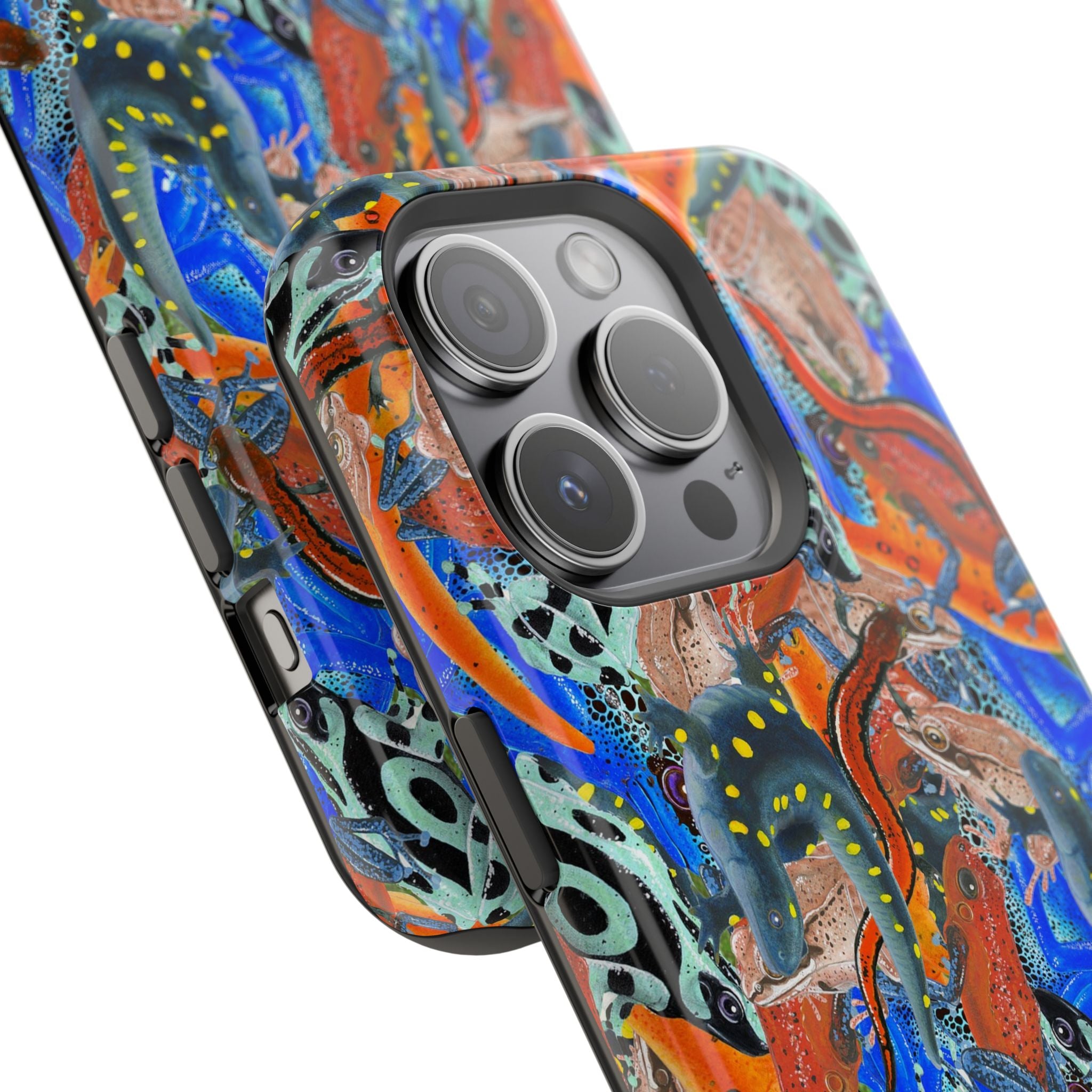 NEW Frogs and Salamanders MagSafe iPhone Case