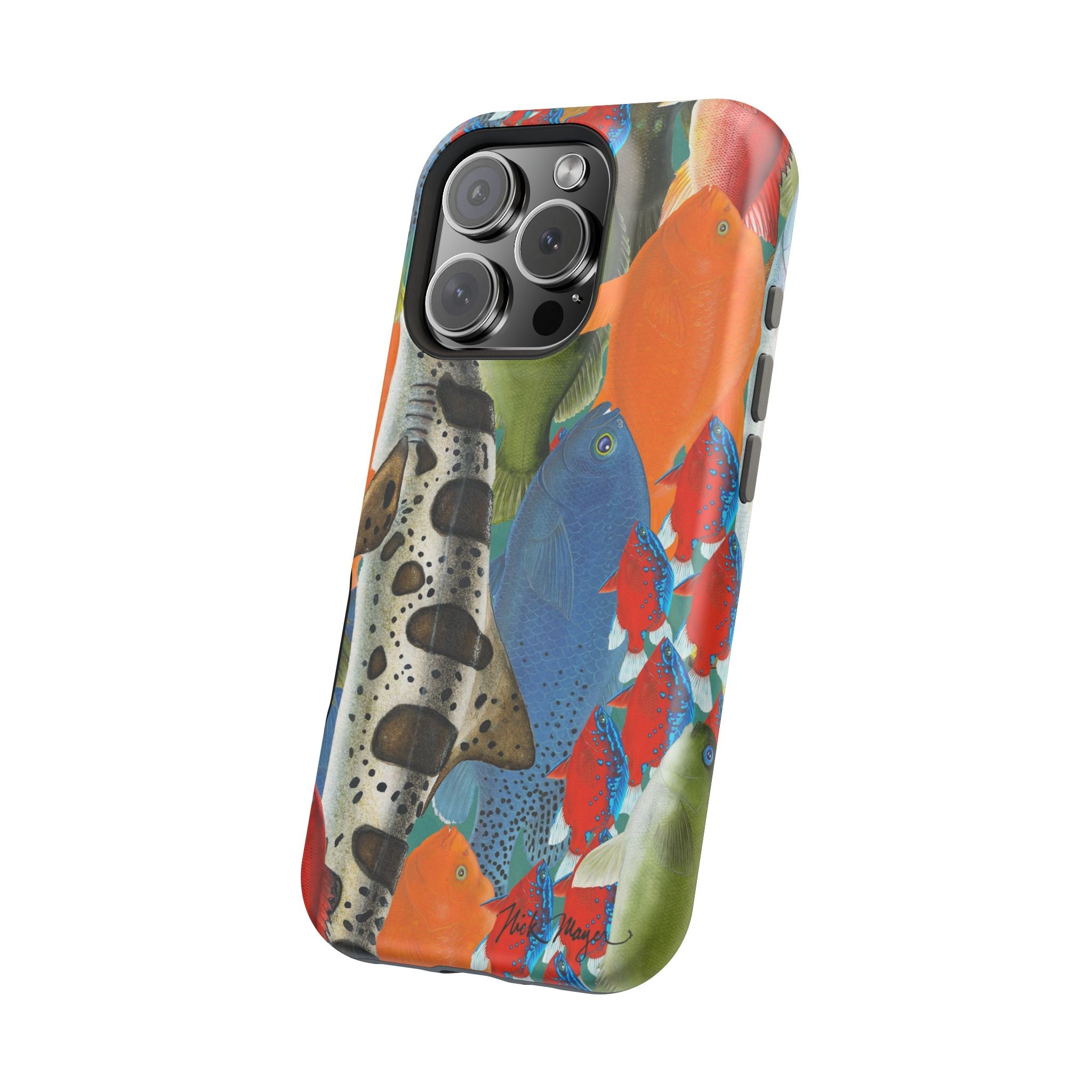 California Dive Fish MagSafe iPhone Case