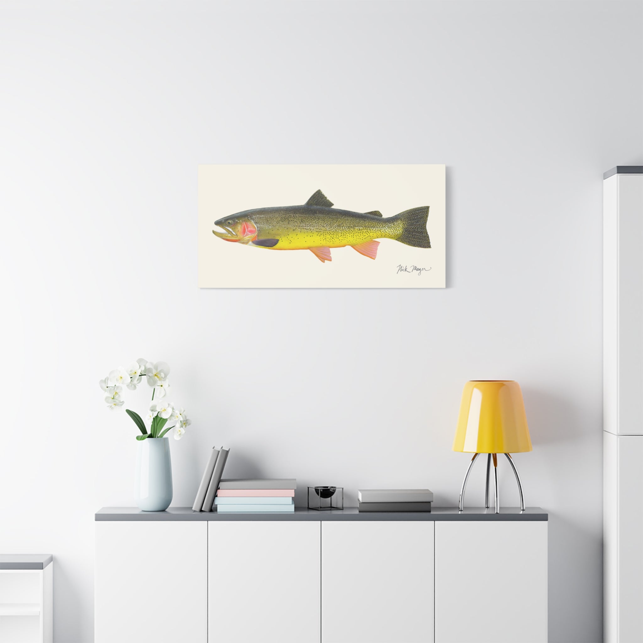 Cutthroat Trout III Canvas Print Printify